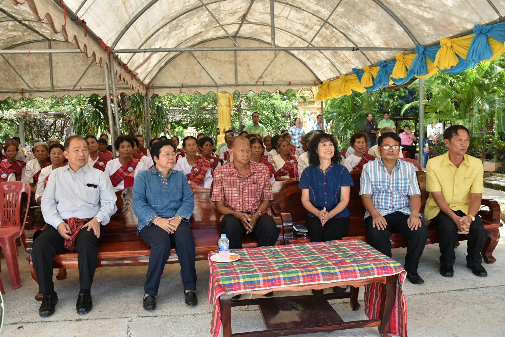 25 พฤษภาคม 2561 การตรวจเยี่ยมการดำเนินงานสารสนเทศตำบลต้นแบบเพื่อการพัฒนาคุณภาพชีวิต ตำบลหนองทุ่ม อ.วาปีปทุม และหมู่บ้านสารสนเทศต้นแบบเพื่อการพัฒนาคุณภาพชีวิต บ้านหนองเผือก หมู่ที่ 3 ตำบลหนองทุ่ม อำเภอวาปีปทุม