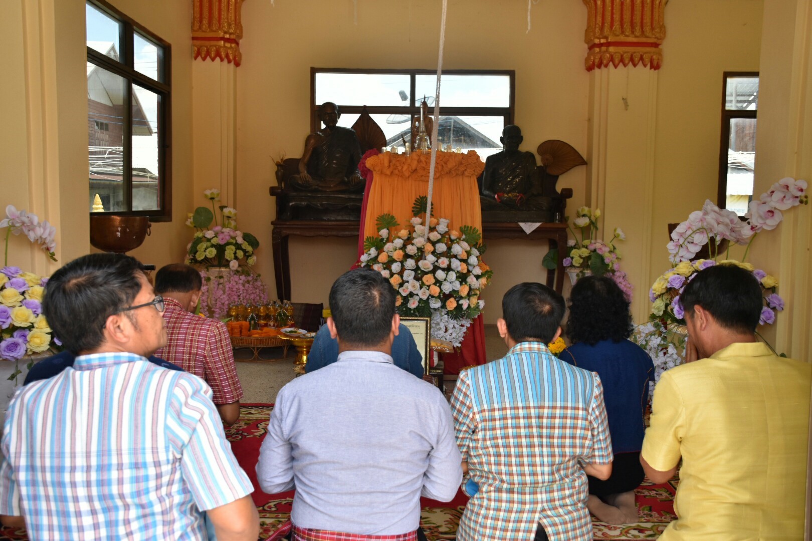 25 พฤษภาคม 2561 การตรวจเยี่ยมการดำเนินงานสารสนเทศตำบลต้นแบบเพื่อการพัฒนาคุณภาพชีวิต ตำบลหนองทุ่ม อ.วาปีปทุม และหมู่บ้านสารสนเทศต้นแบบเพื่อการพัฒนาคุณภาพชีวิต บ้านหนองเผือก หมู่ที่ 3 ตำบลหนองทุ่ม อำเภอวาปีปทุม