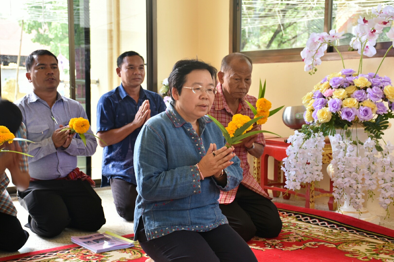 25 พฤษภาคม 2561 การตรวจเยี่ยมการดำเนินงานสารสนเทศตำบลต้นแบบเพื่อการพัฒนาคุณภาพชีวิต ตำบลหนองทุ่ม อ.วาปีปทุม และหมู่บ้านสารสนเทศต้นแบบเพื่อการพัฒนาคุณภาพชีวิต บ้านหนองเผือก หมู่ที่ 3 ตำบลหนองทุ่ม อำเภอวาปีปทุม