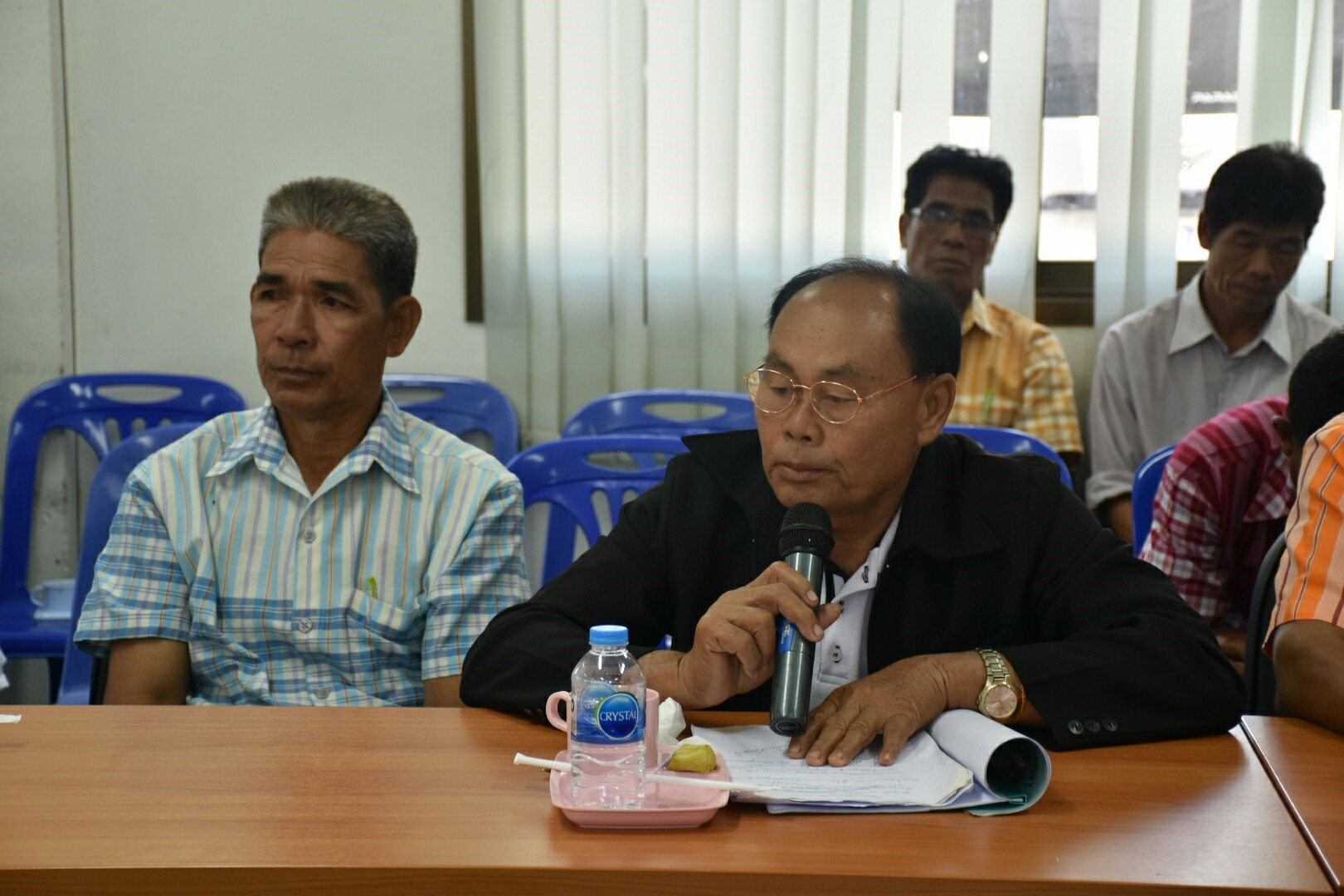 25 พฤษภาคม 2561 การตรวจเยี่ยมการดำเนินงานสารสนเทศตำบลต้นแบบเพื่อการพัฒนาคุณภาพชีวิต ตำบลหนองทุ่ม อ.วาปีปทุม และหมู่บ้านสารสนเทศต้นแบบเพื่อการพัฒนาคุณภาพชีวิต บ้านหนองเผือก หมู่ที่ 3 ตำบลหนองทุ่ม อำเภอวาปีปทุม