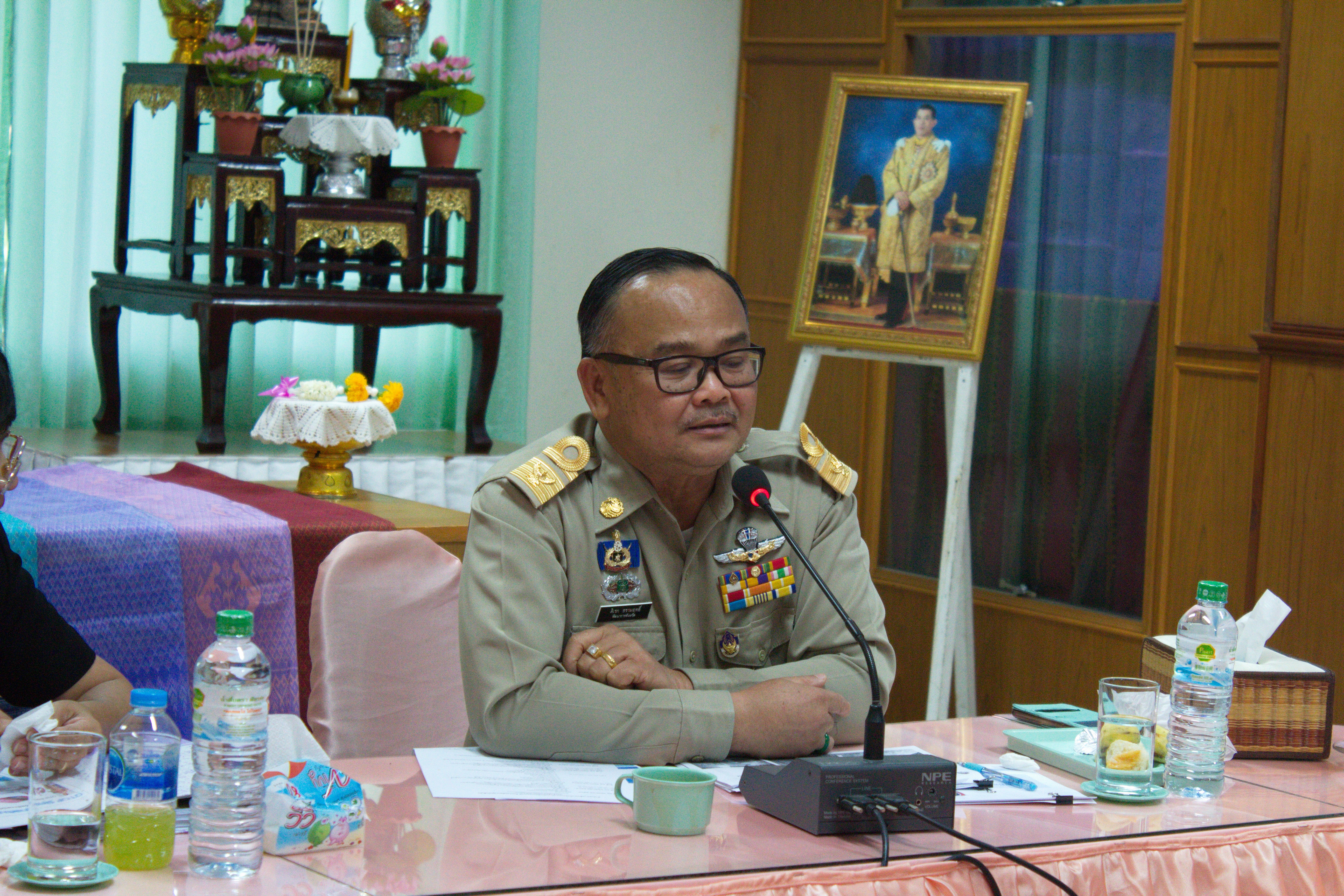 7 พฤษภาคม 2561 การประชุมการคัดเลือกผลิตภัณฑ์ OTOP ที่เป็นอัตลักษณ์จังหวัด เพื่อร่วมการจัดแสดงและจำหน่ายในงาน OTOP Midyear 2018 และงานศิลปาชีพประทีปไทย OTOP ก้าวไกลด้วยพระบารมี ประจำปีงบประมาณ พ.ศ.2561 กลุ่มจังหวัดร้อยแก่นสารสินธุ์