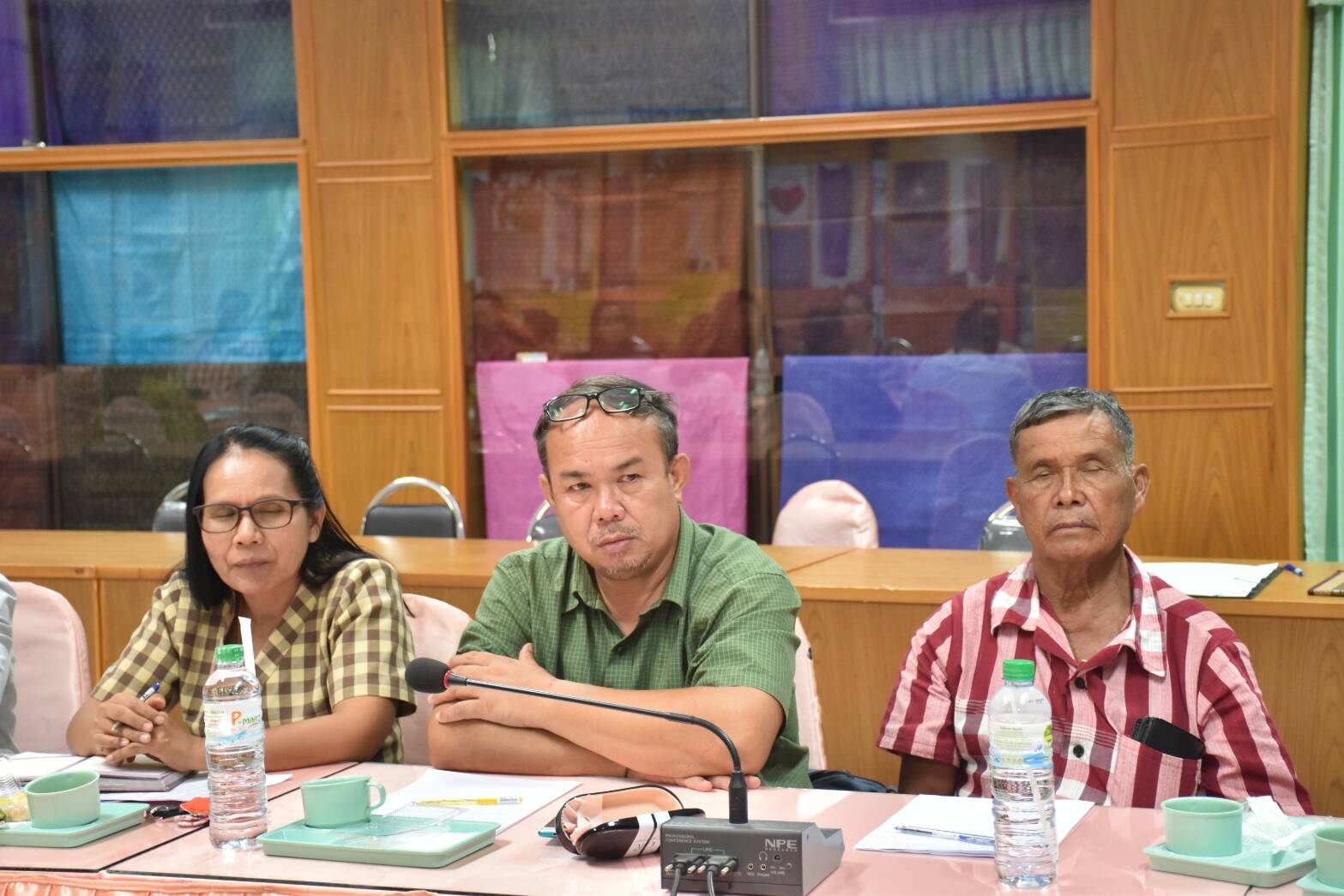 9 พฤษภาคม 2561 การประชุมการพิจารณาคัดเลือกผู้ผลิตผู้ประกอบการ OTOP เข้าร่วมจำหน่ายในงาน OTOP Midyear ปี 2018