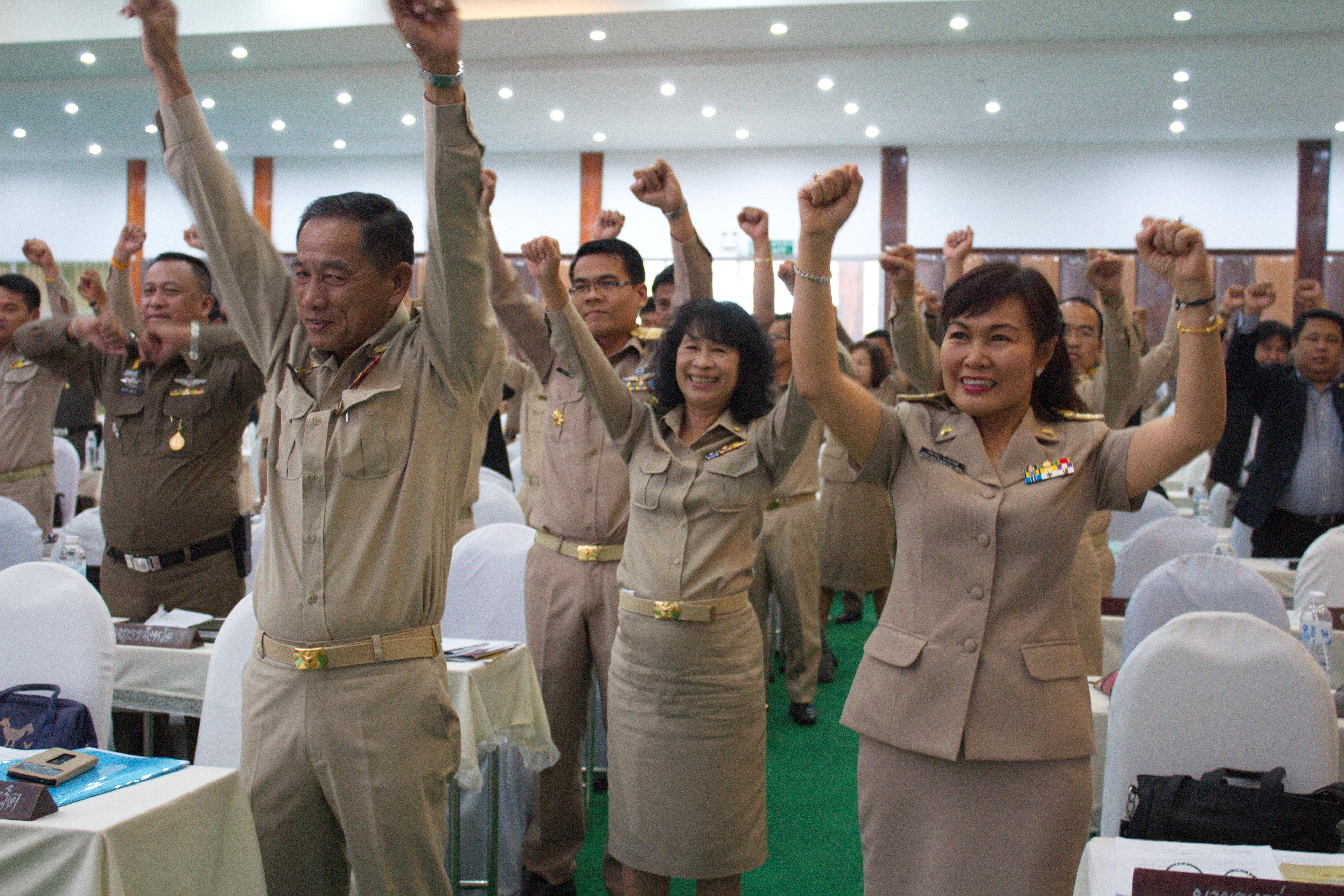 30 พฤษภาคม 2561 การประชุมคณะกรมการจังหวัดมหาสารคาม หัวหน้าส่วนราชการ นายอำเภอ ประจำเดือนพฤษภาคม 2561