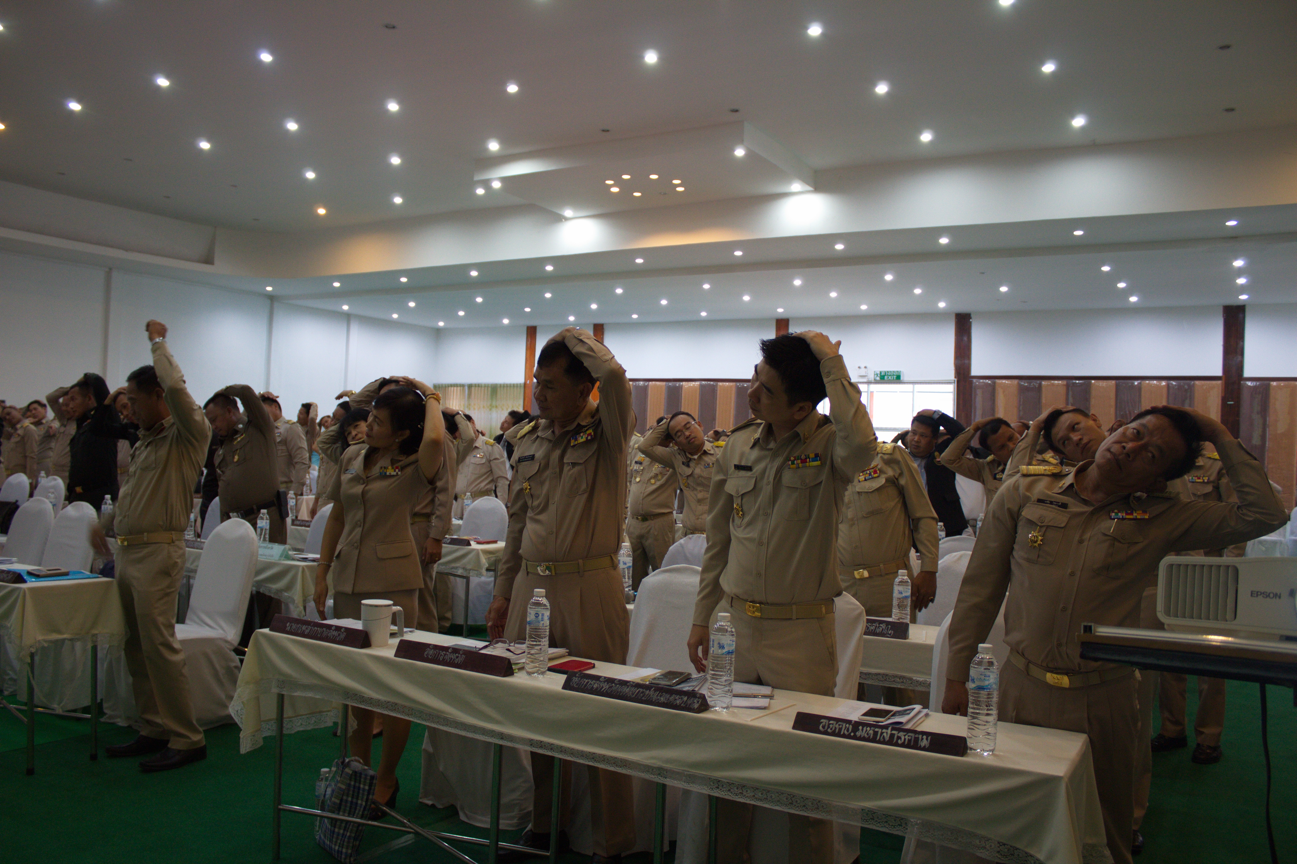 30 พฤษภาคม 2561 การประชุมคณะกรมการจังหวัดมหาสารคาม หัวหน้าส่วนราชการ นายอำเภอ ประจำเดือนพฤษภาคม 2561
