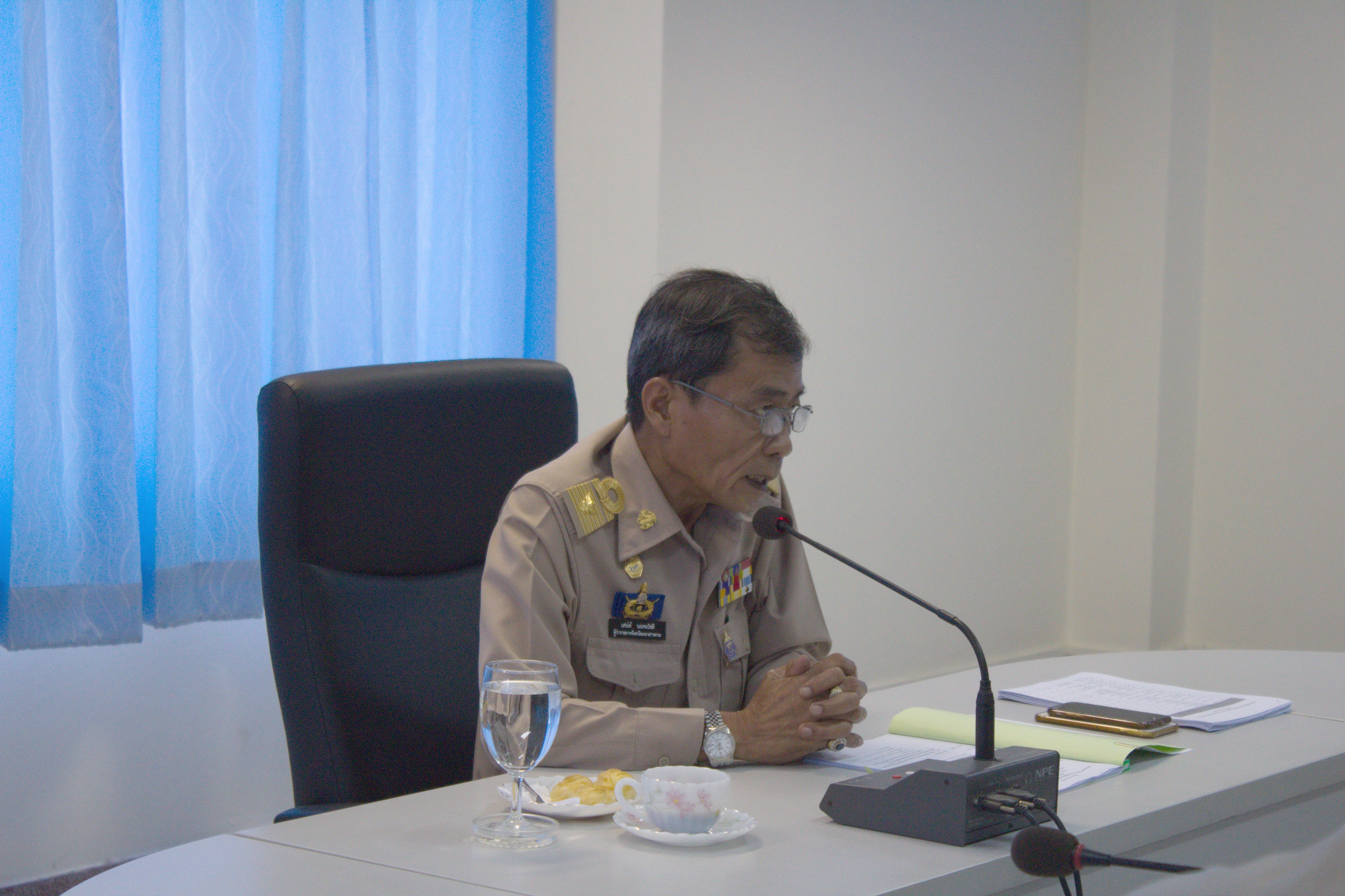 4  มิถุนายน  2561 การประชุมคณะอนุกรรมการพัฒนาคุณภาพชีวิตผู้มีบัตรสวัสดิการแห่งรัฐ  ประจำจังหวัดมหาสารคาม (คอจ.) ครั้งที่ 3/2561