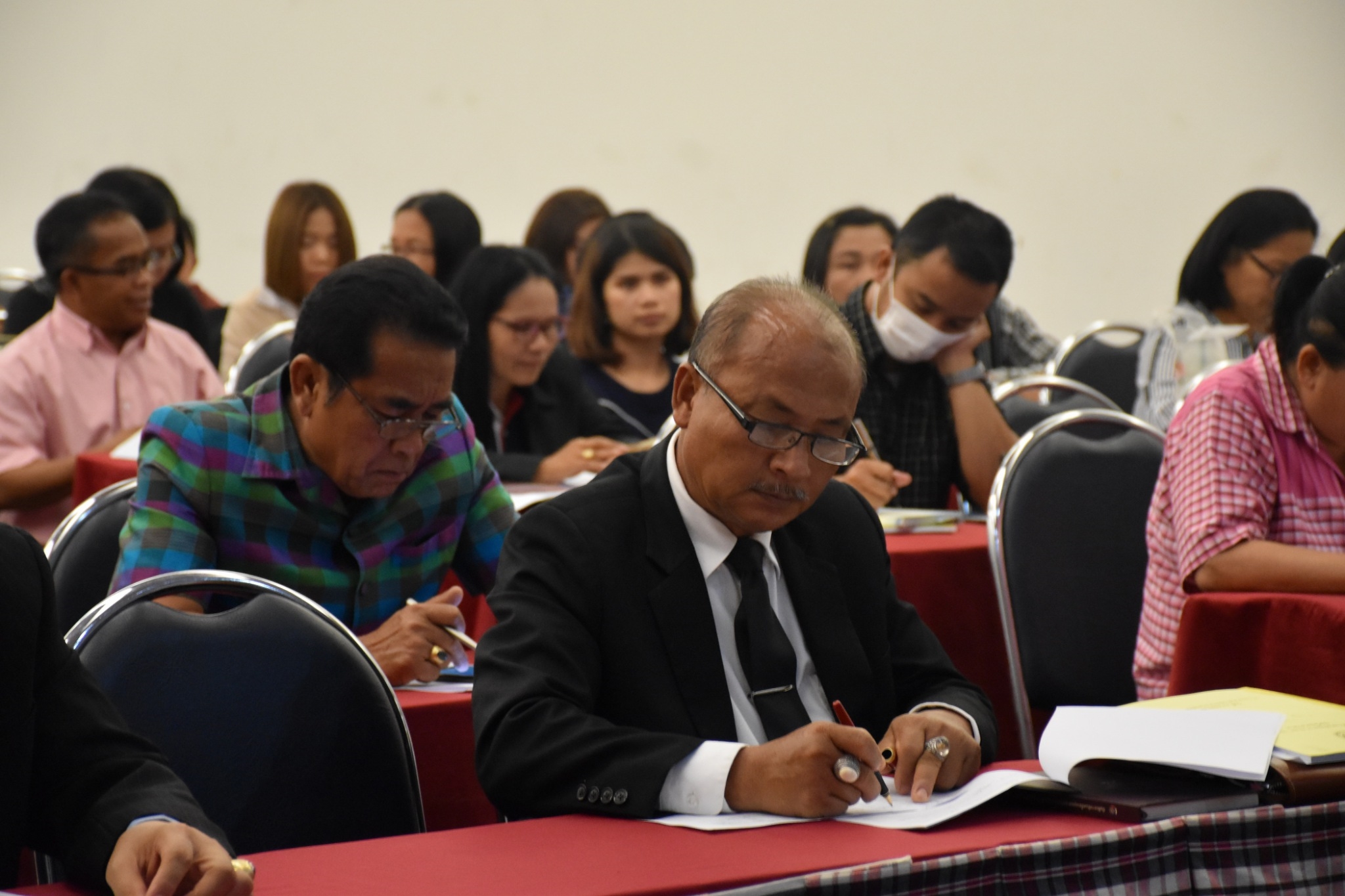 31 พฤษภาคม 2561 การประชุมสำนักงานพัฒนาชุมชนจังหวัดมหาสารคาม เพื่อขับเคลื่อนยุทธศาสตร์กรม ยุทธศาสตร์จังหวัด นโยบายรัฐบาล บูรณาการแผนการขับเคลื่อนงาน ปีงบประมาณ 2561 และแนวทางการขับเคลื่อนงานโครงการ ชุมชนท่องเที่ยว OTOP นวัตวิถี