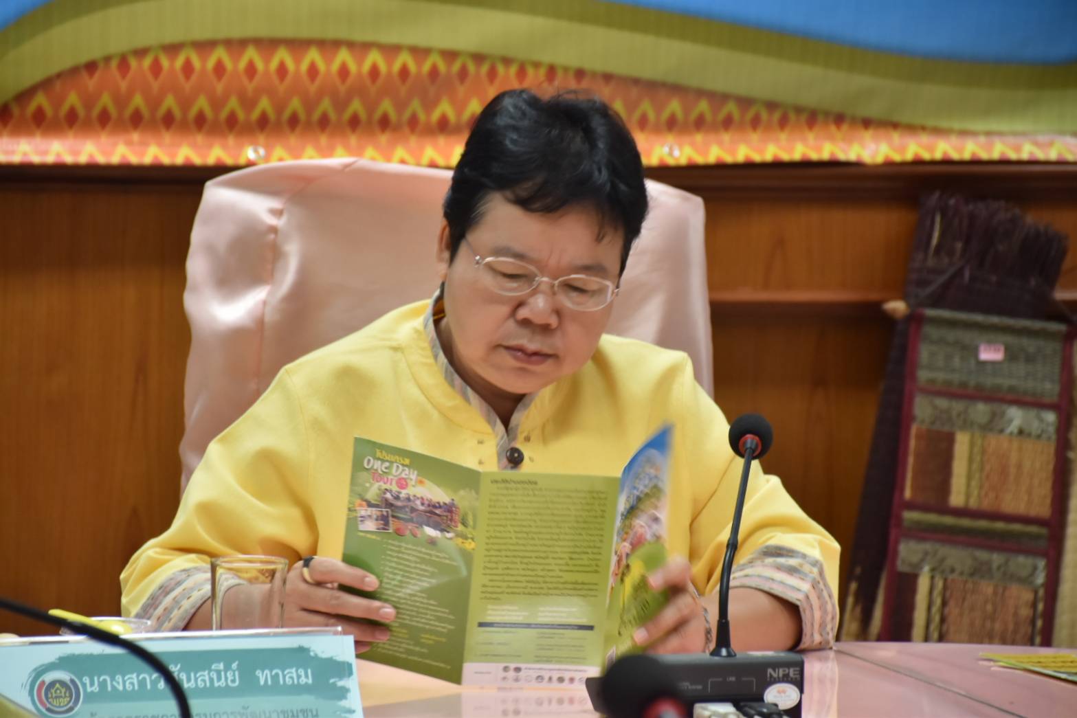 23 กรกฎาคม 2561 รับการตรวจราชการของผู้ตรวจราชการกรมการพัฒนาชุมชน เขตตรวจราชการที่ 12  นางสาวศันสนีย์ ทาสม และ คณะ ศปน.ศพช. นครราชสีมา