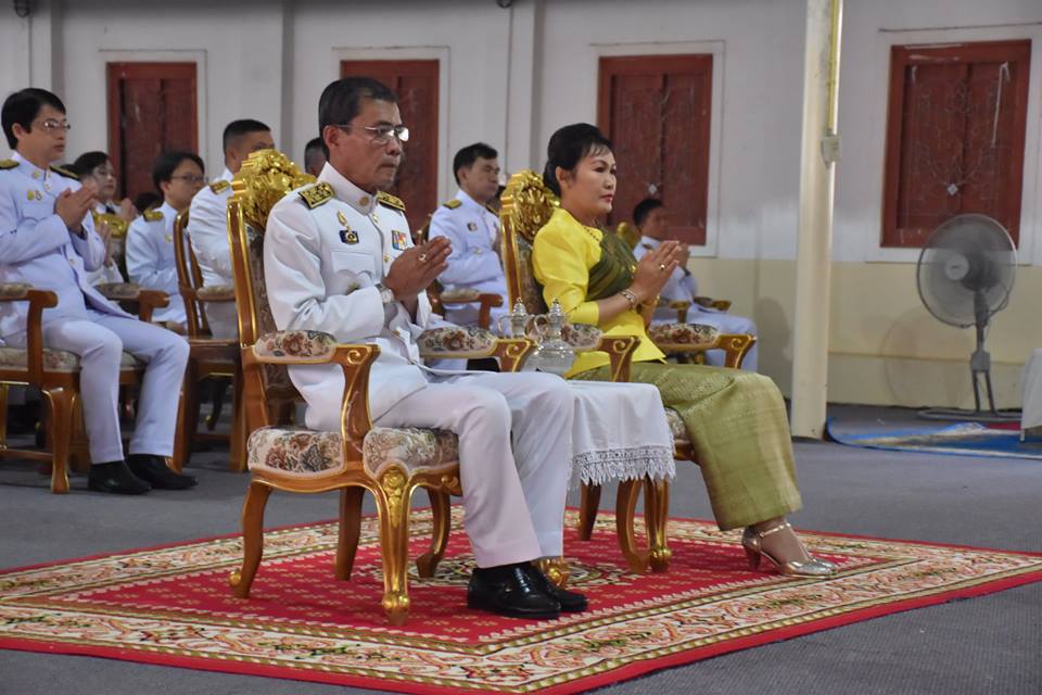 28 กรกฎาคม 2561 การจัดกิจกรรมเนื่องในโอกาสวันเฉลิมพระชนมพรรษา 66 พรรษา 28 กรกฎาคม 2561 จังหวัดมหาสารคาม (ภาคเช้า)