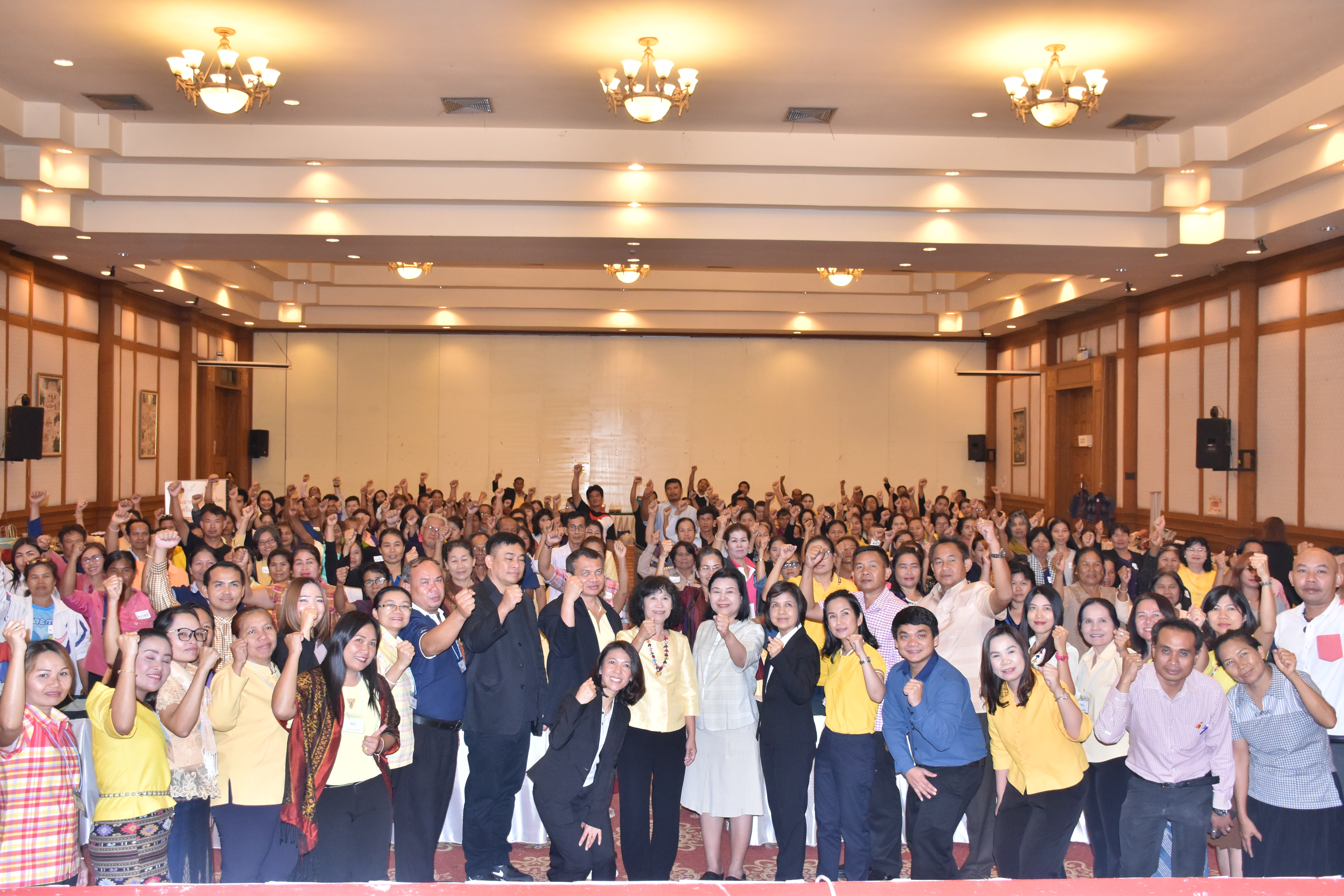 3 ก.ค. 2561 พิธีเปิดโครงการ เพิ่มศักยภาพการค้า การลงทุนตามแนวชายแดน และเชื่อมโยงระเบียงเศรษฐกิจอนุภาคกลุ่มน้ำโขง ประจำปีงบประมาณ พ.ศ.2561