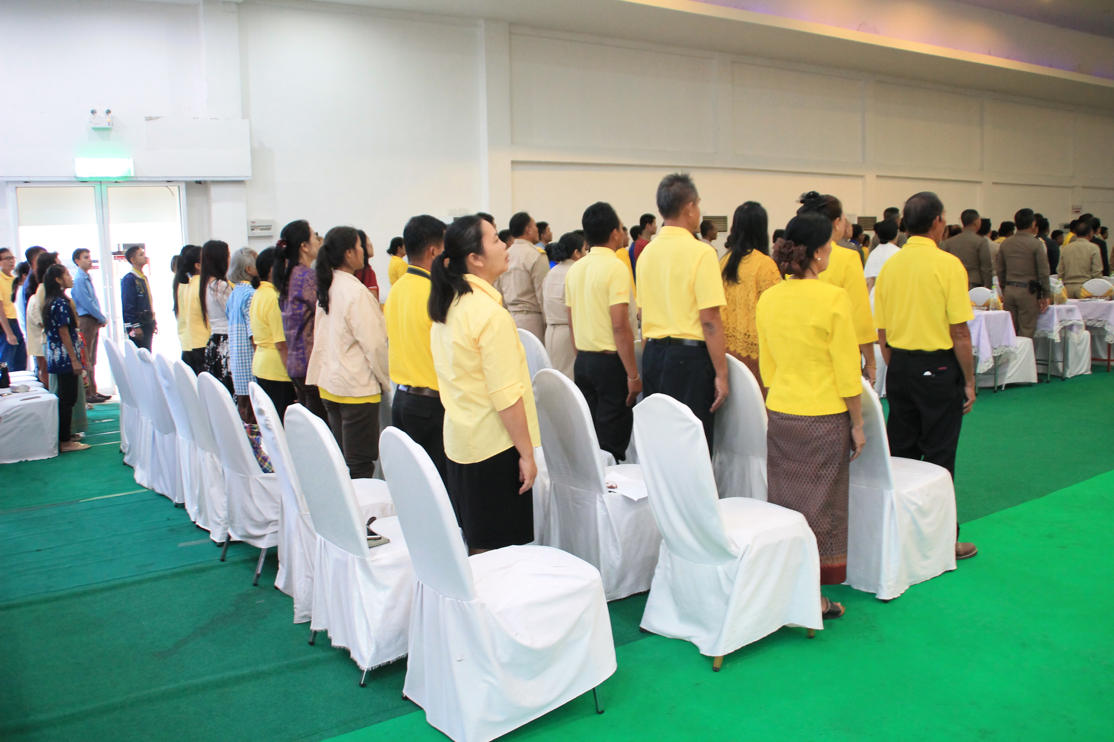 26 กรกฎาคม 2561 ประชุมคณะกรมการจังหวัดมหาสารคาม หัวหน้าส่วนราชการ และนายอำเภอ ประจำเดือนกรกฎาคม 2561 พร้อมจัดกิจกรรมมอบโล่รางวัลและประกาศเกียรติคุณ เพื่อเป็นการเชิดชูเกียรติ บุคคล กลุ่ม องค์กร ชุมชน ที่ดำเนินงานพัฒนาชุมชนดีเด่น ประจำปี 2561