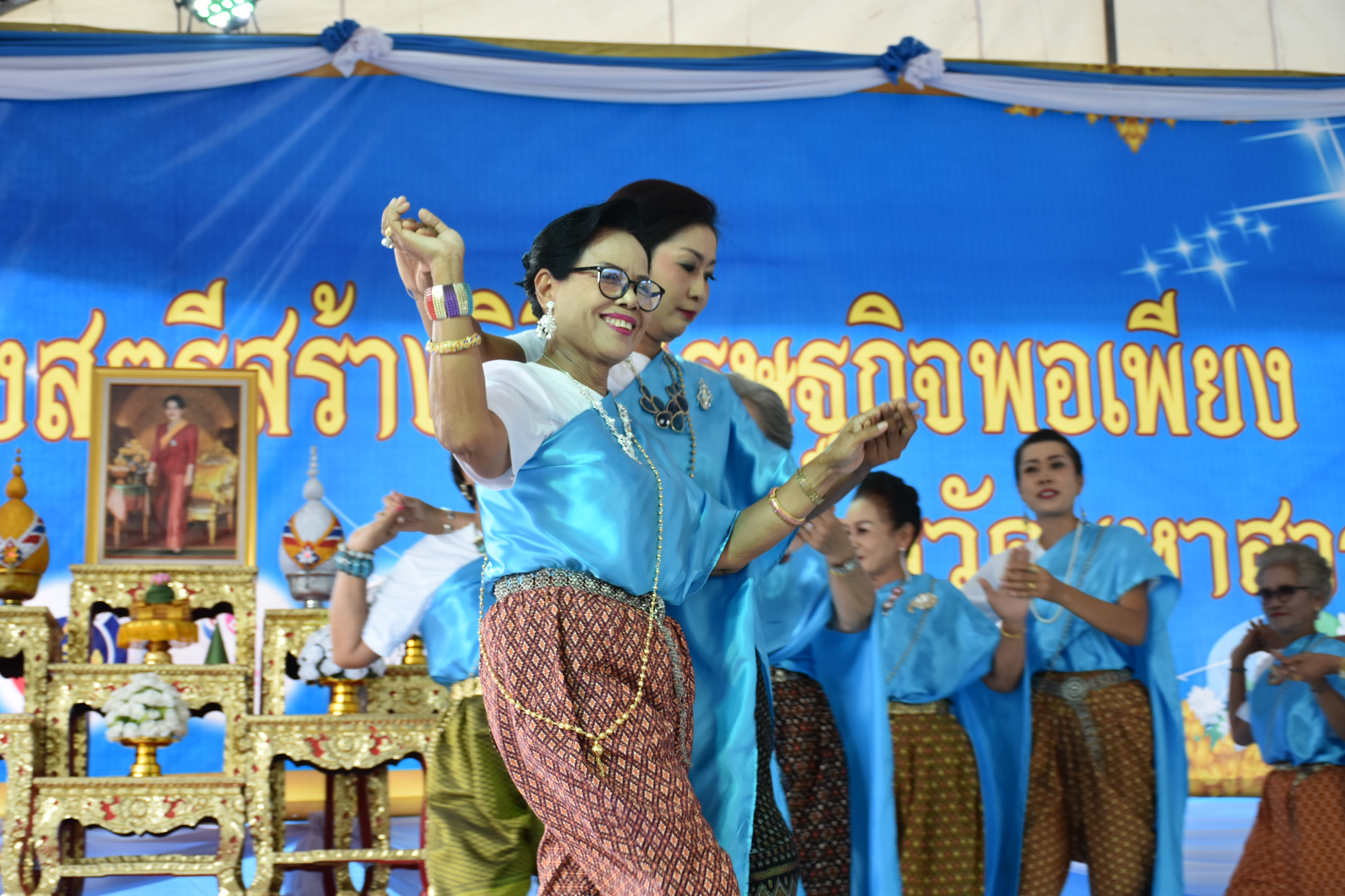 3 สิงหาคม 2561 โครงการพลังสตรี สร้างวิถีเศรษฐกิจพอเพียง เนื่องในวันสตรีไทย