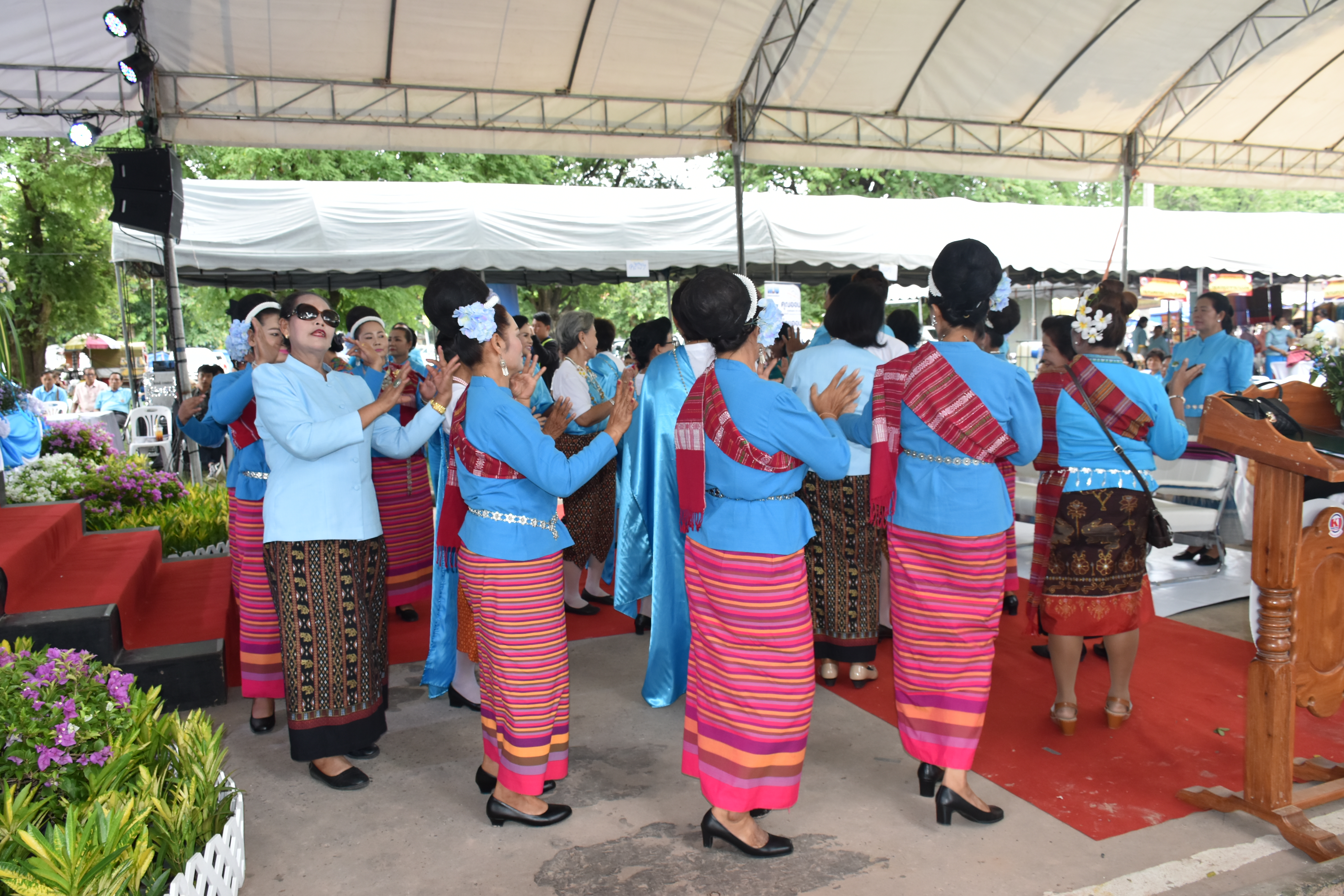 3 สิงหาคม 2561 โครงการพลังสตรี สร้างวิถีเศรษฐกิจพอเพียง เนื่องในวันสตรีไทย