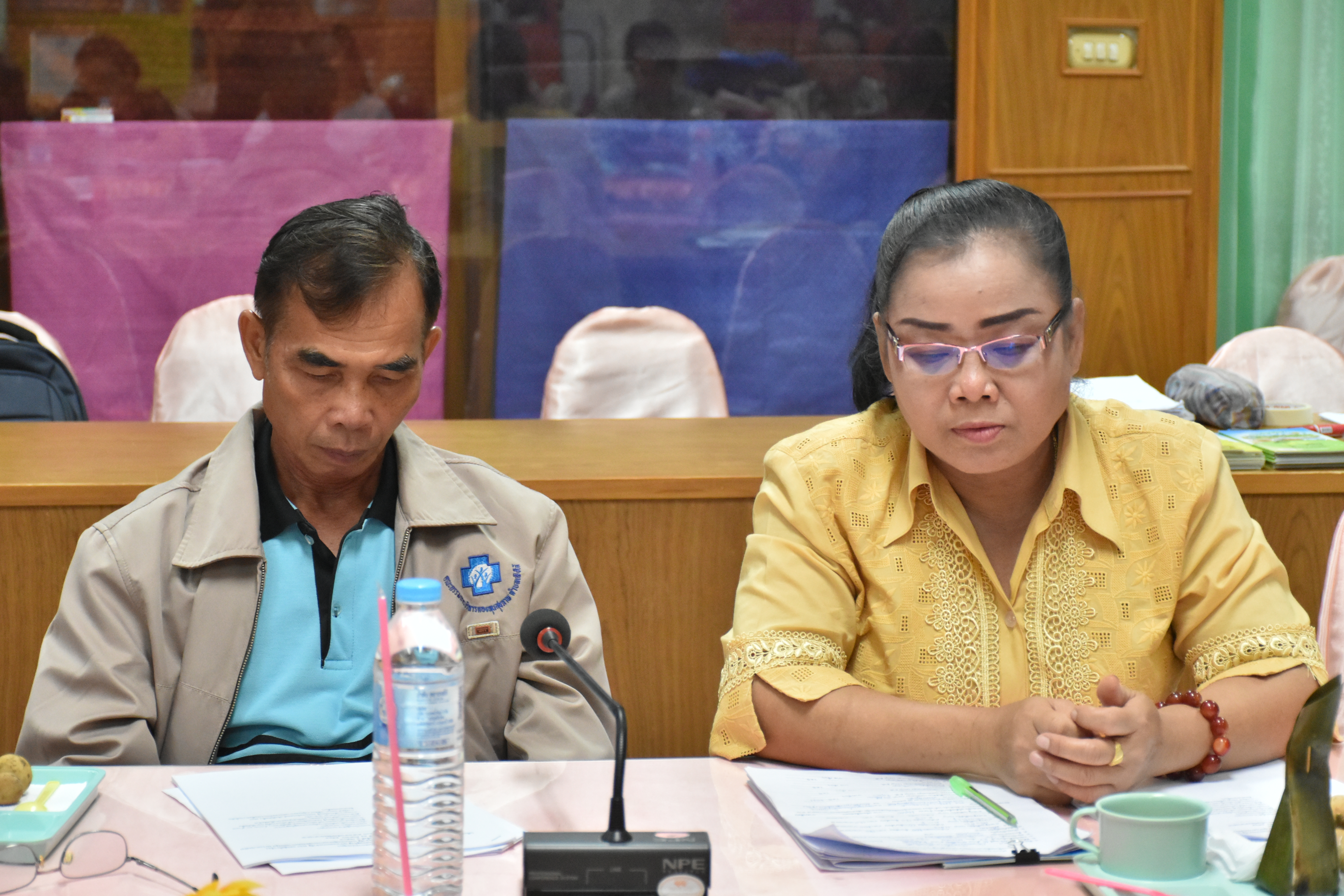 @ มหาสารคาม 11 กันยายน 2561 ประชุมคณะทำงานด้านการขับเคลื่อนการพัฒนาเศรษฐกิจฐานรากและประชารัฐ (E3) และผู้เกี่ยวข้อง (เพื่อสรุปบทเรียนการพัฒนาเศรษฐกิจ ฐานรากและประชารัฐ ประเภทกลุ่มงานการเกษตรและการแปรรูป (OTOP/SMEs) ครั้งที่ 1/2561