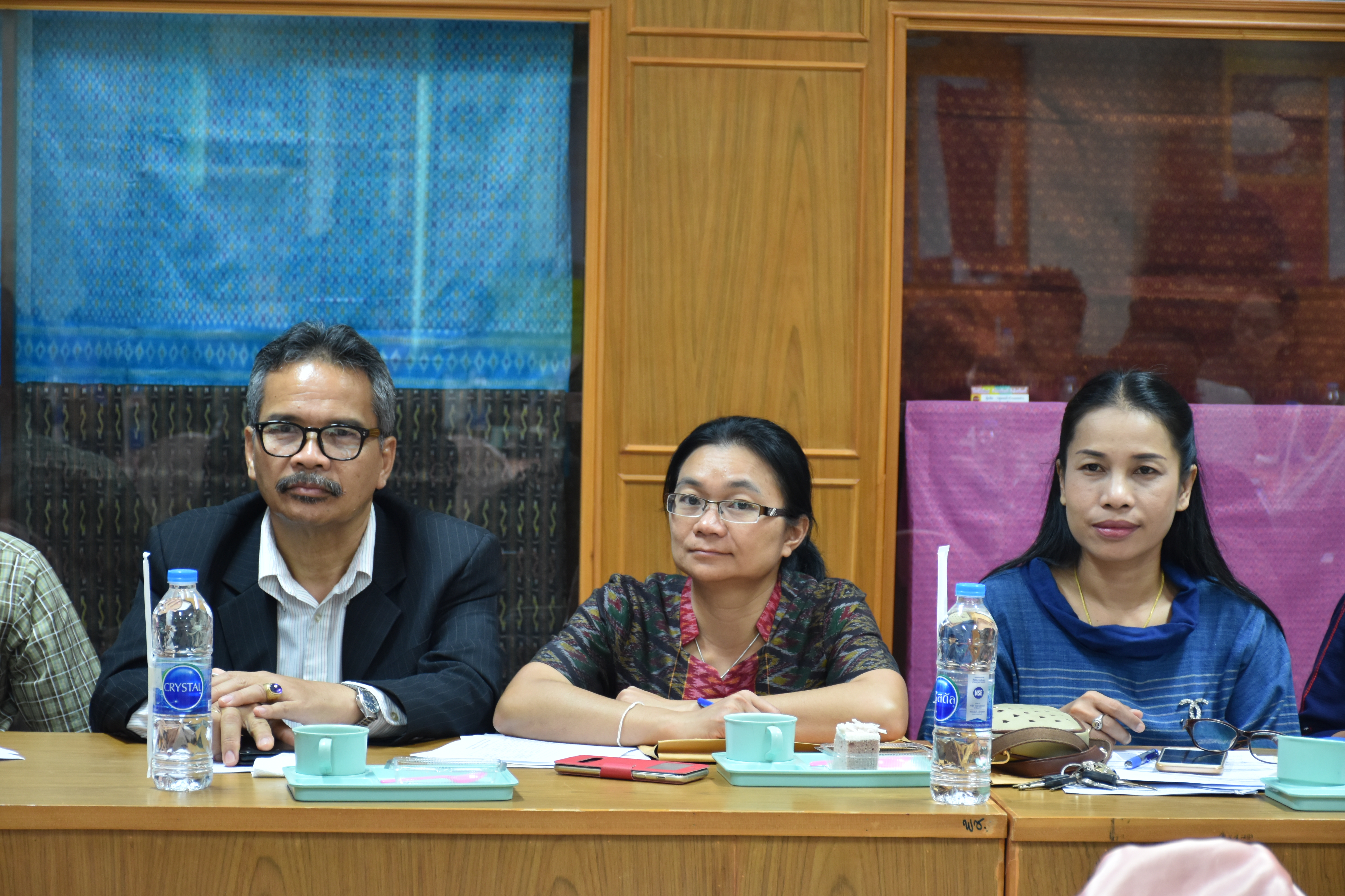 @มหาสารคาม  7 กันยายน 2561 ประชุม คณะทำงานจัดกิจกรรม ‘เส้นไหมลายผ้าสี่นคราแดนอีสาน’ ในงานสมโภชพระโพธิสัตว์กวนอิมพันพระหัตถ์