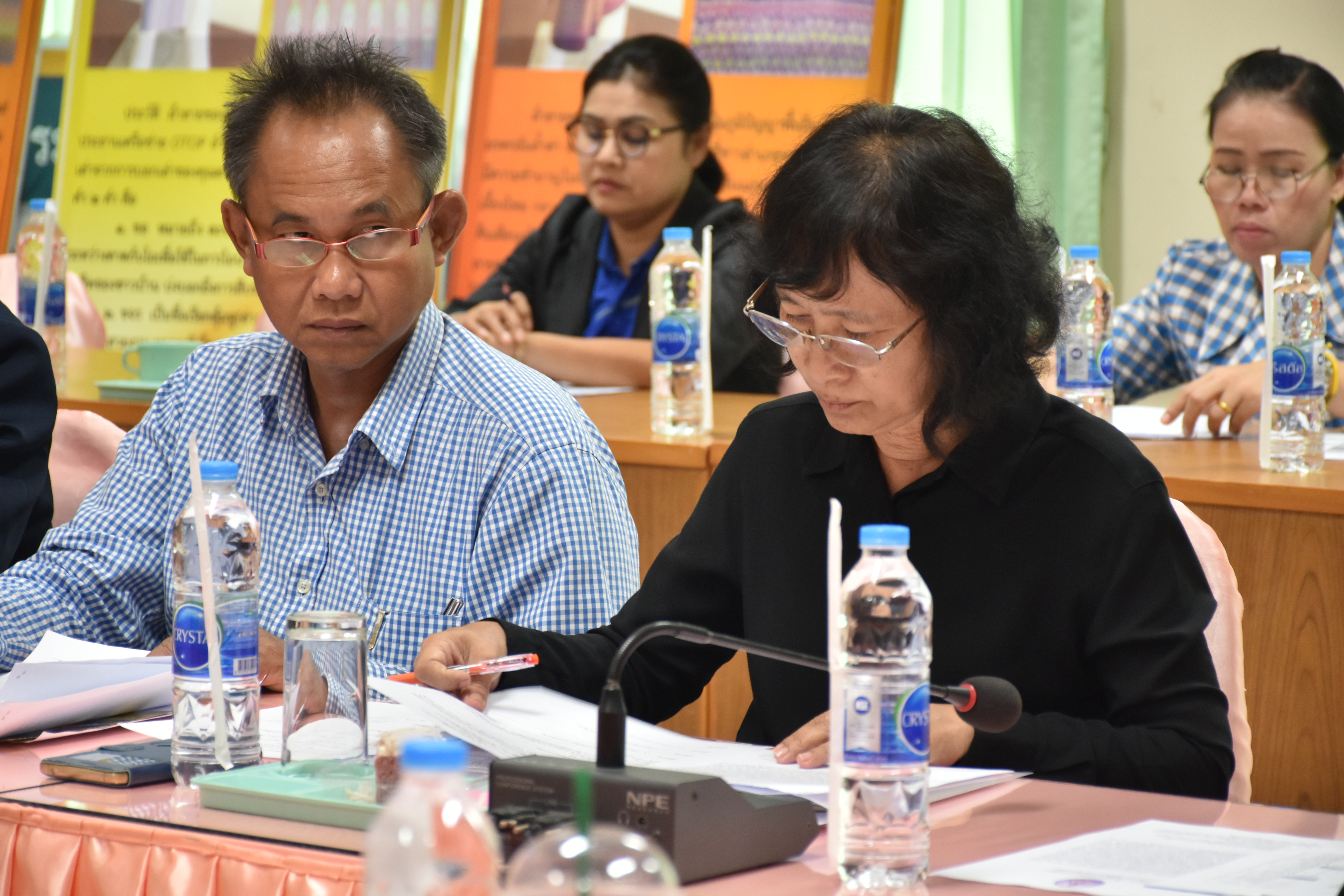 @มหาสารคาม  7 กันยายน 2561 ประชุม คณะทำงานจัดกิจกรรม ‘เส้นไหมลายผ้าสี่นคราแดนอีสาน’ ในงานสมโภชพระโพธิสัตว์กวนอิมพันพระหัตถ์