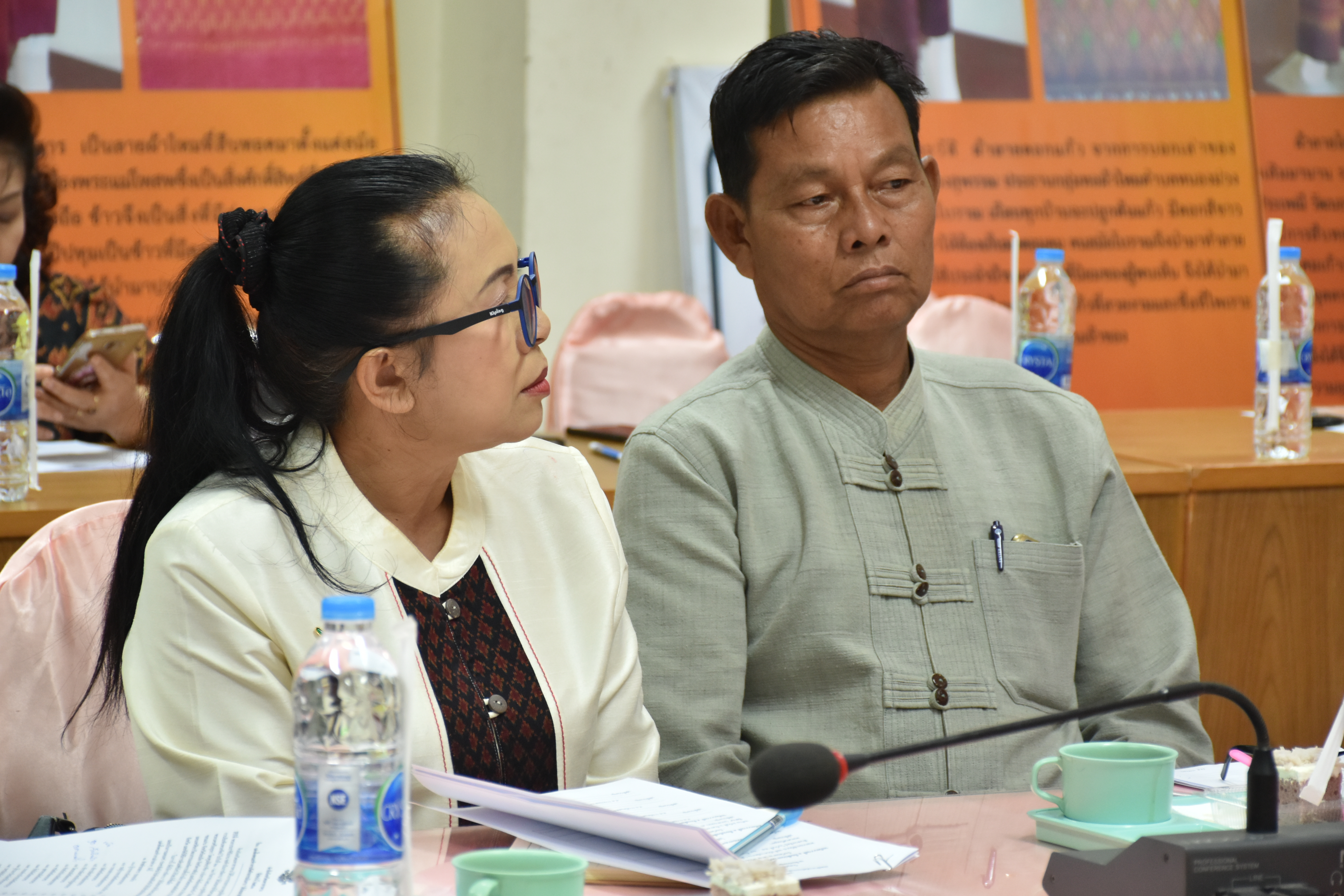@มหาสารคาม  7 กันยายน 2561 ประชุม คณะทำงานจัดกิจกรรม ‘เส้นไหมลายผ้าสี่นคราแดนอีสาน’ ในงานสมโภชพระโพธิสัตว์กวนอิมพันพระหัตถ์