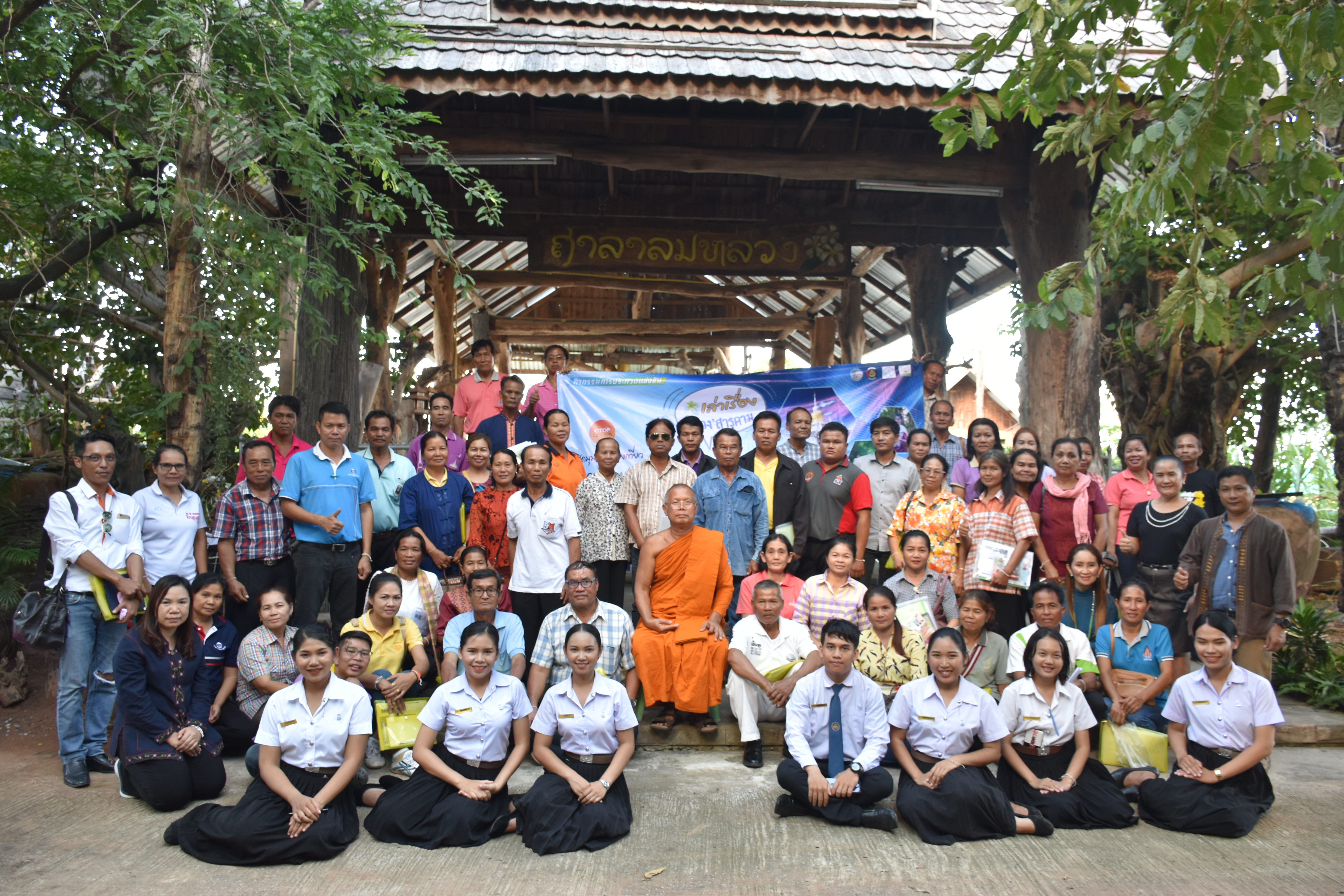 19-28 กันยายน 2561@ โกสุมพิสัย มหาสารคาม ผูกไมตรี สานสัมพันธ์ แลกเปลี่ยนประสบการณ์ โครงการชุมชนท่องเที่ยว OTOP นวัตวิถี กิจกรรมการประกวดนักเล่าเรื่องชุมชน (The best นักเล่าเรื่องเมืองมหาสารคาม)