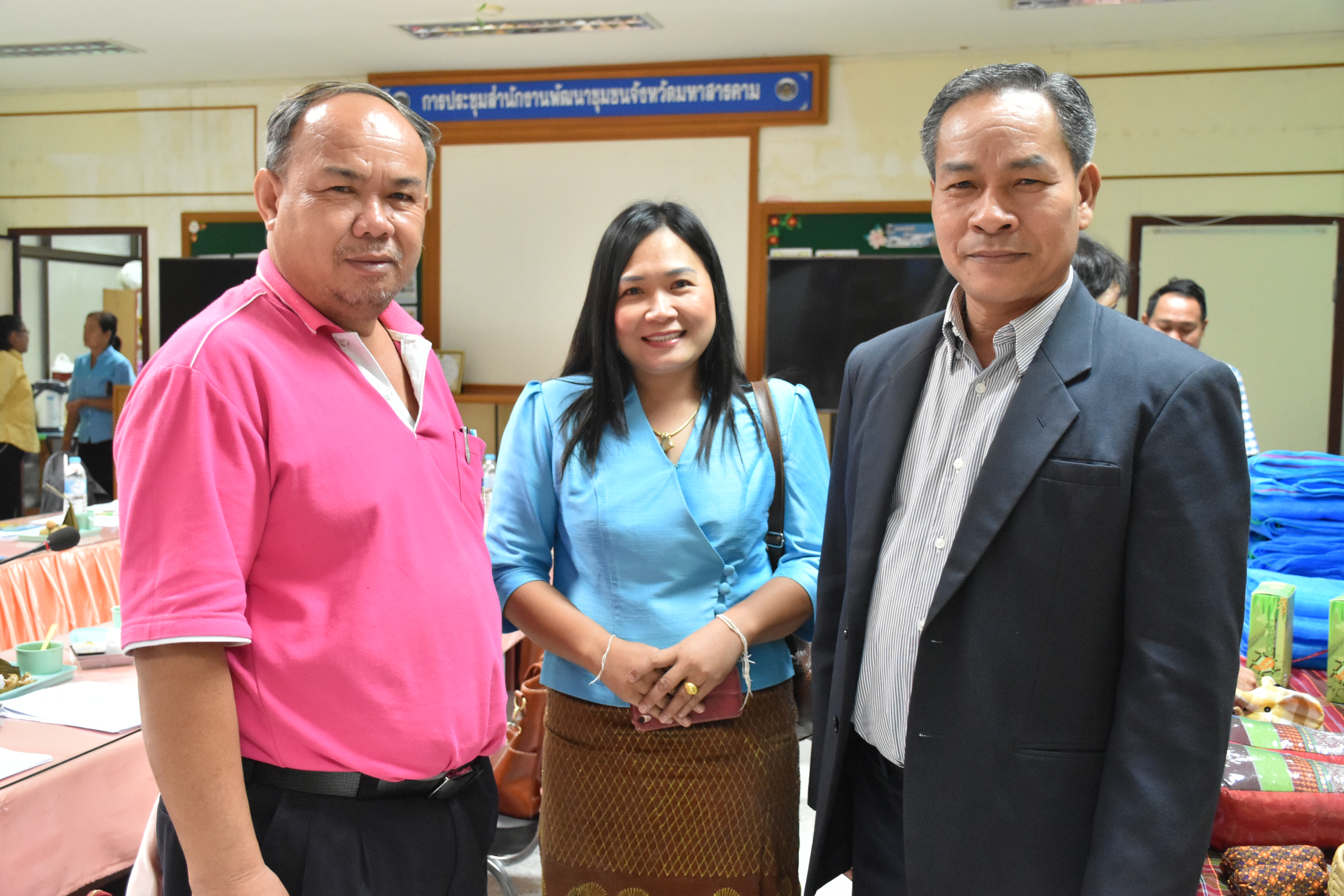 @ มหาสารคาม 11 กันยายน 2561 ประชุมคณะทำงานด้านการขับเคลื่อนการพัฒนาเศรษฐกิจฐานรากและประชารัฐ (E3) และผู้เกี่ยวข้อง (เพื่อสรุปบทเรียนการพัฒนาเศรษฐกิจ ฐานรากและประชารัฐ ประเภทกลุ่มงานการเกษตรและการแปรรูป (OTOP/SMEs) ครั้งที่ 1/2561