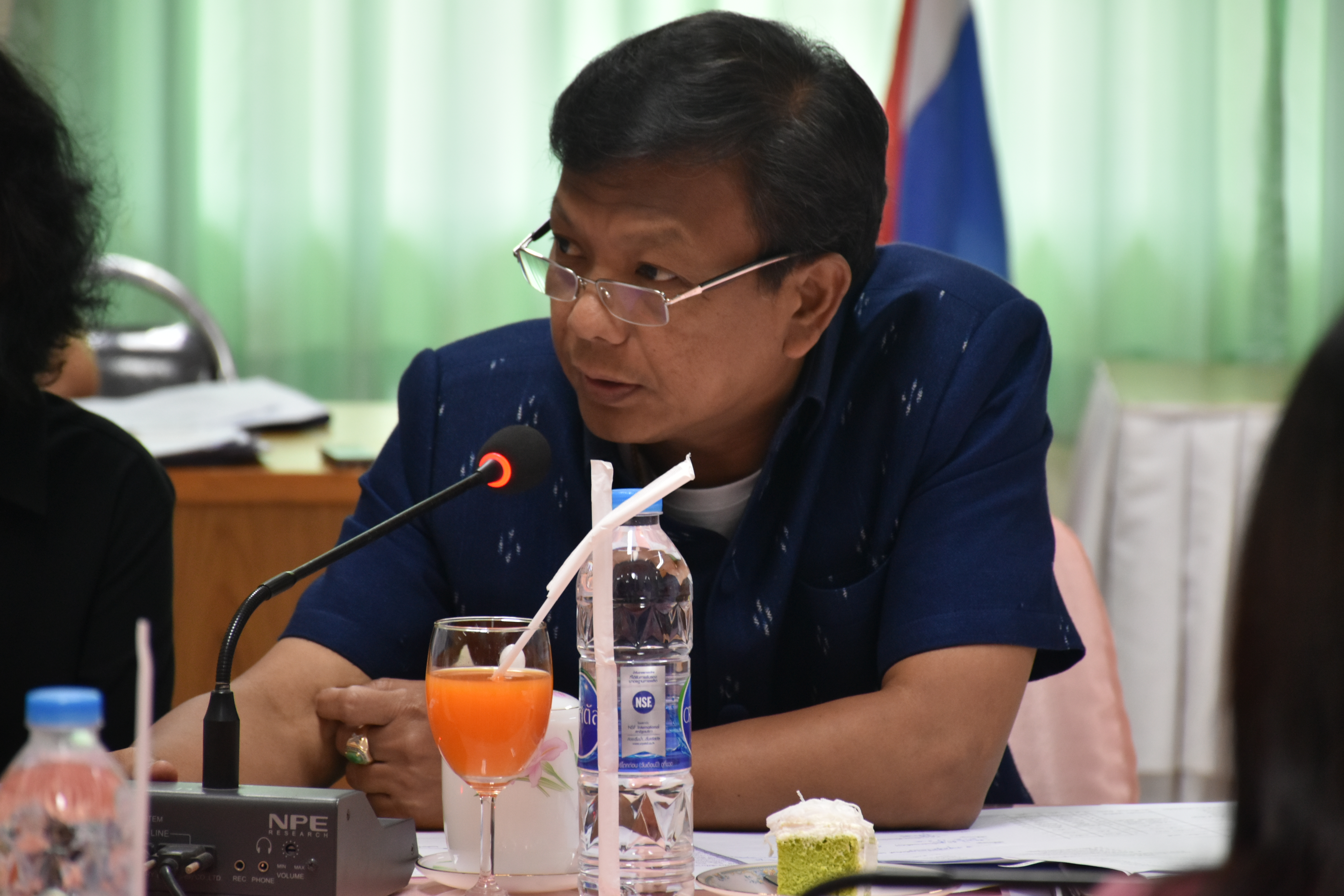 @มหาสารคาม  7 กันยายน 2561 ประชุม คณะทำงานจัดกิจกรรม ‘เส้นไหมลายผ้าสี่นคราแดนอีสาน’ ในงานสมโภชพระโพธิสัตว์กวนอิมพันพระหัตถ์
