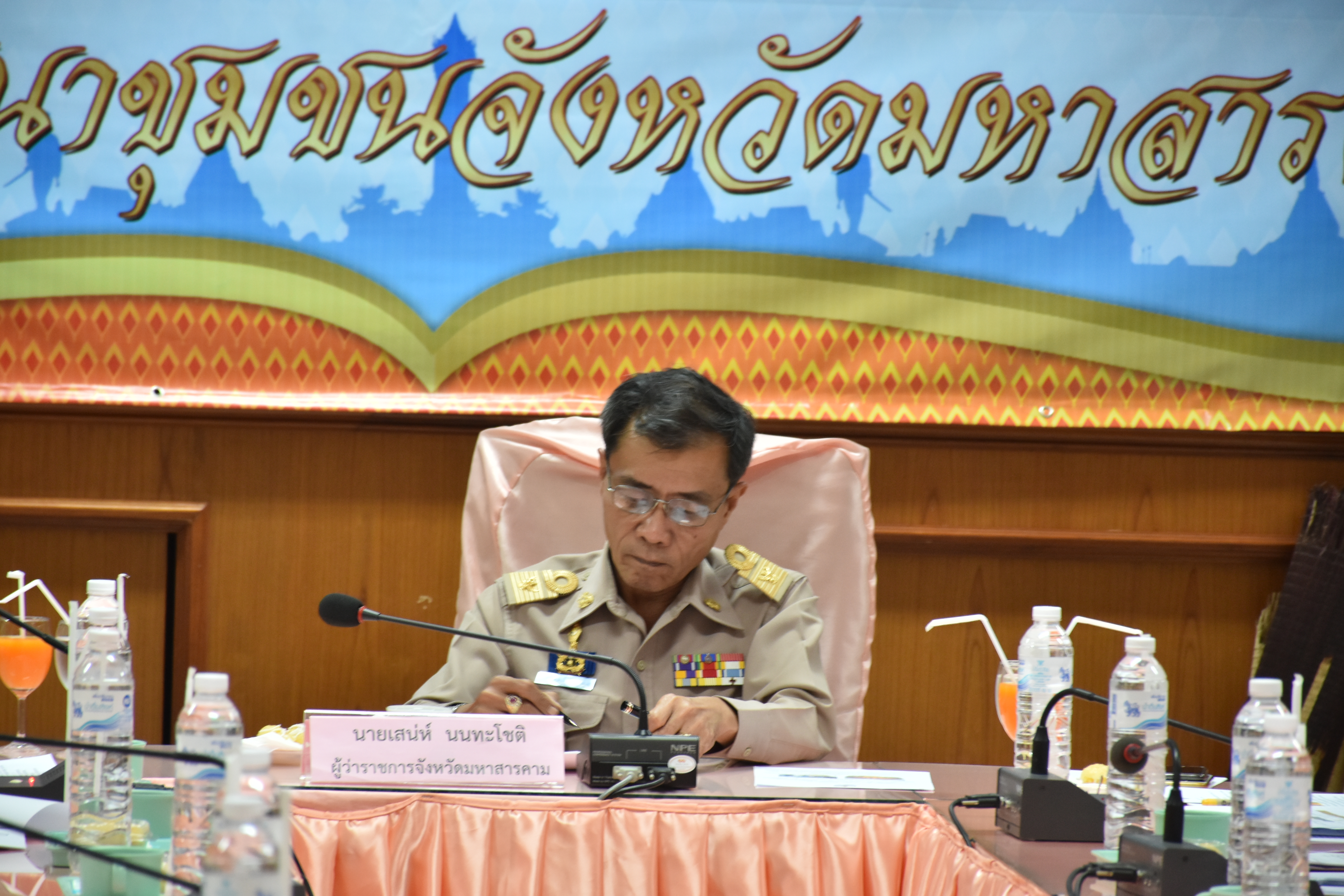 วันที่ 3 กันยายน 2561 ประชุมโครงการ’เส้นไหมลายผ้าสี่นคราแดนอีสาน’ ในงานสมโภชพระโพธิสัตว์กวนอิมพันพระหัตถ์