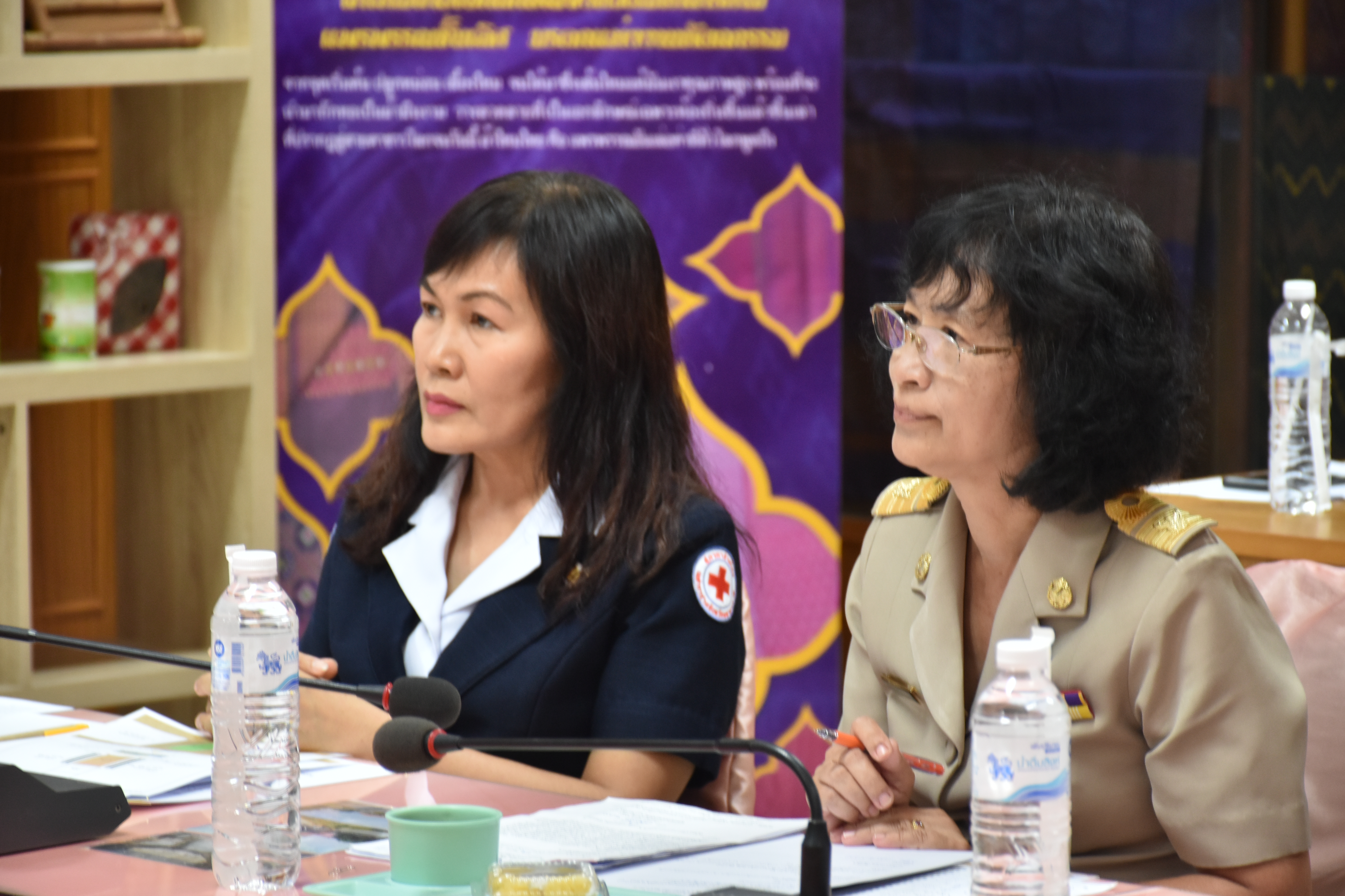 วันที่ 3 กันยายน 2561 ประชุมโครงการ’เส้นไหมลายผ้าสี่นคราแดนอีสาน’ ในงานสมโภชพระโพธิสัตว์กวนอิมพันพระหัตถ์
