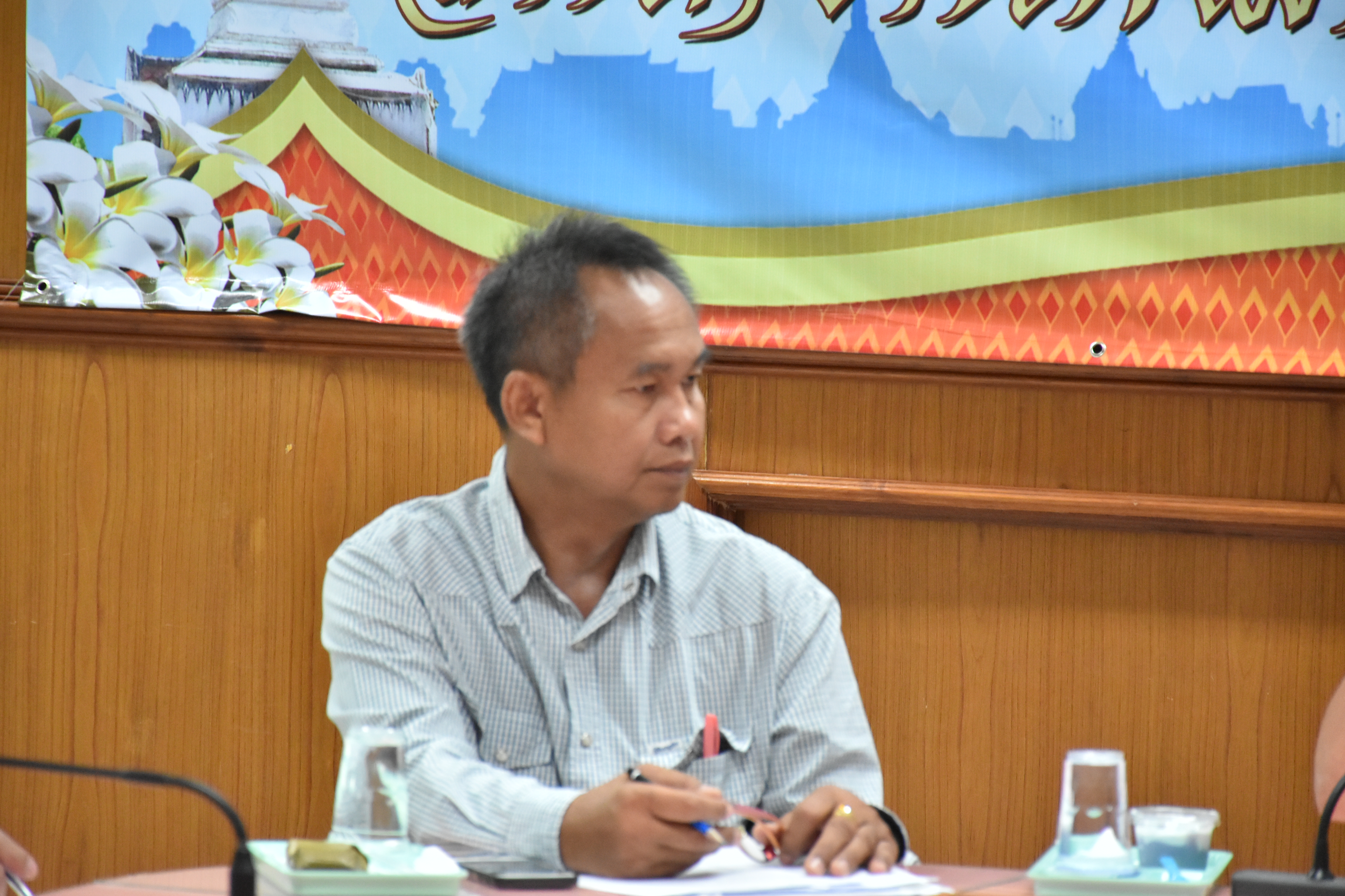 @ มหาสารคาม วันที่ 10 กันยายน 2561 เวลา 10.00 น. สานพลังระดมกำลัง ประชุมเตรียมความพร้อมจัดกิจกรรม ‘เส้นไหมลายผ้าสี่นคราแดนอีสาน’ ในงานสมโภชพระโพธิสัตว์กวนอิมพันพระหัตถ์
