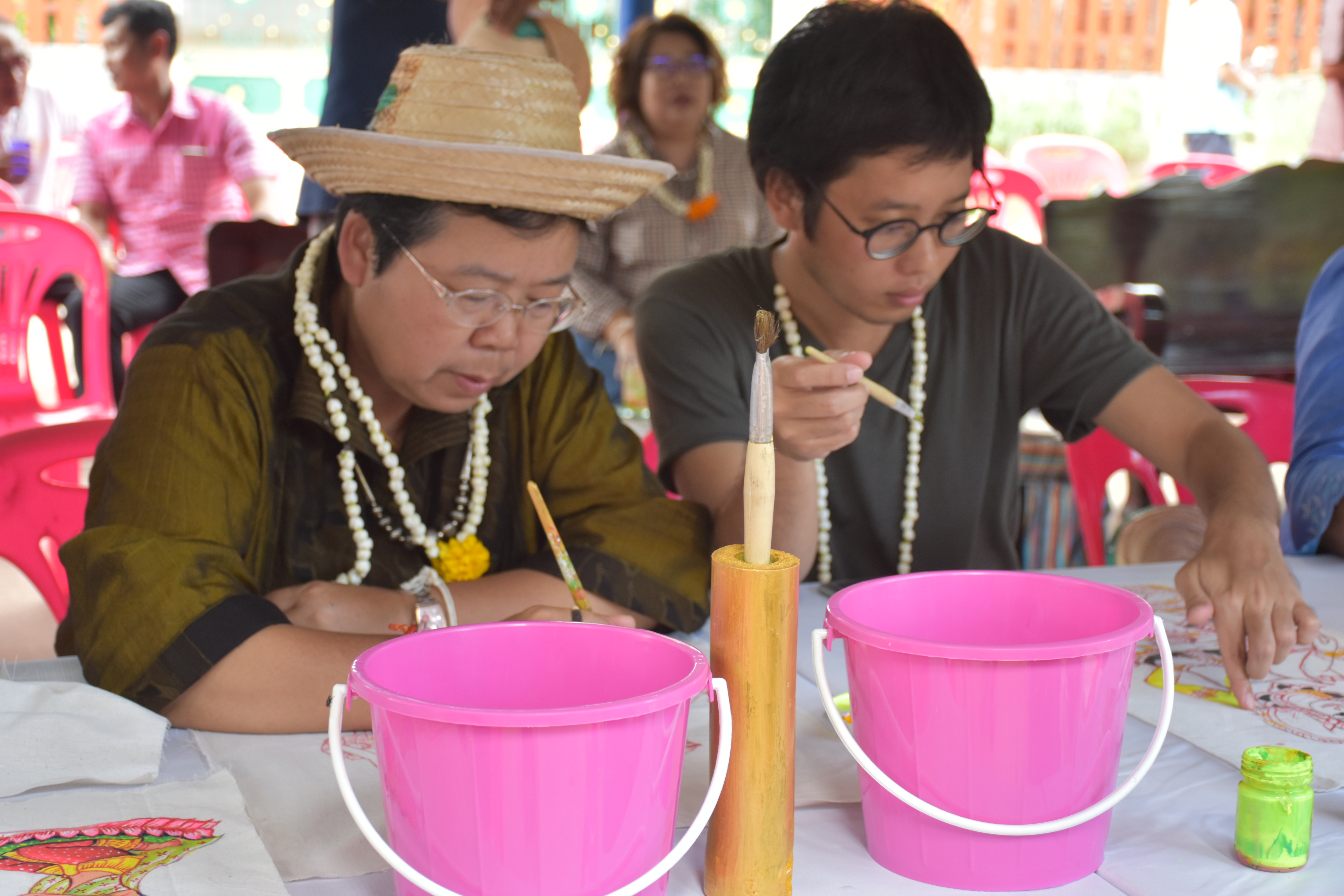 @มหาสารคาม 14 ก.ย. 2561 เวลา 13.00 น. ชุมชนท่องเที่ยว OTOP นวัตวิถี ณ บ้านโนนสูงน้อย ม.10 ต.ดอนเงิน อ.เชียงยืน จ.มหาสารคาม
