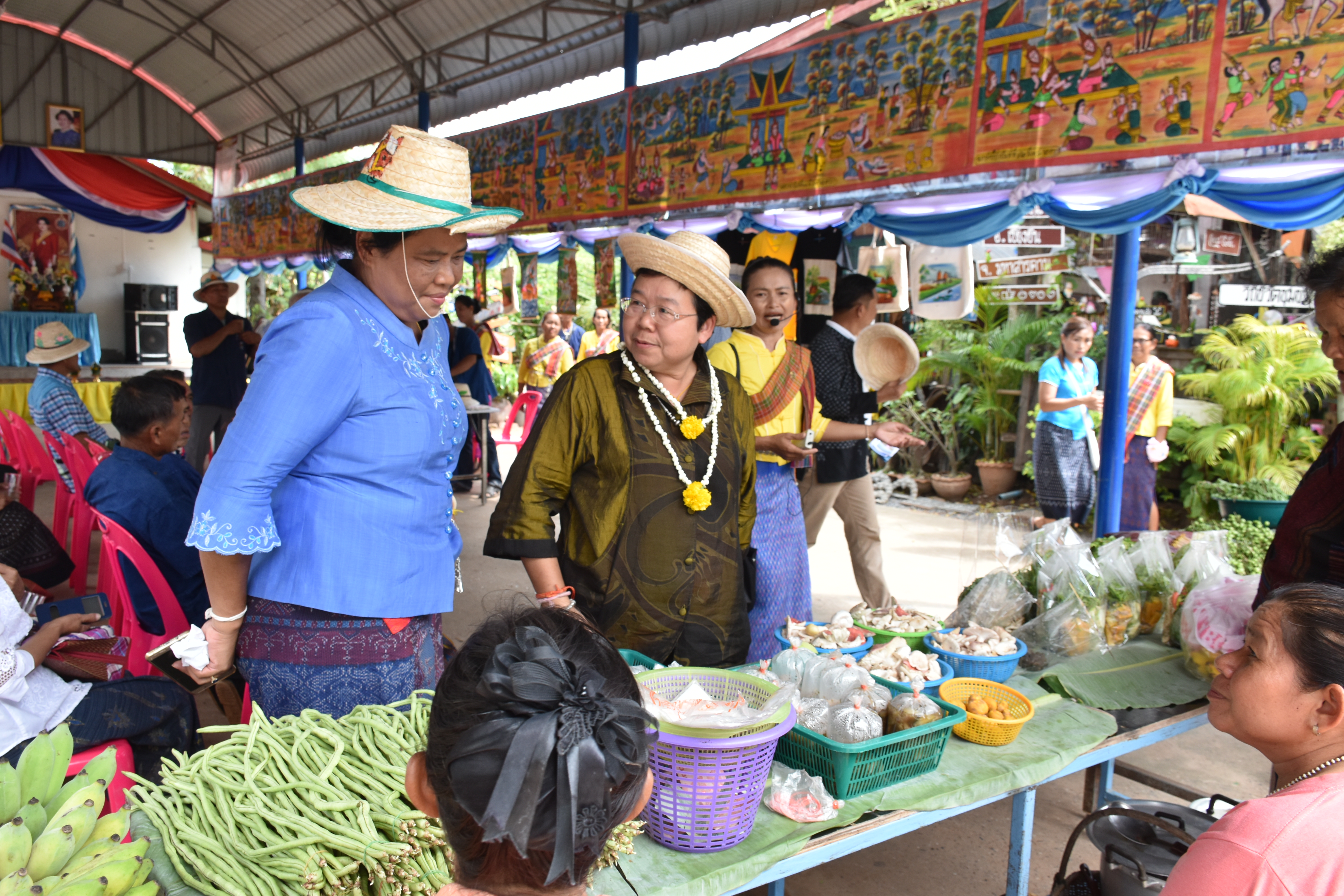 @มหาสารคาม 14 ก.ย. 2561 เวลา 13.00 น. ชุมชนท่องเที่ยว OTOP นวัตวิถี ณ บ้านโนนสูงน้อย ม.10 ต.ดอนเงิน อ.เชียงยืน จ.มหาสารคาม