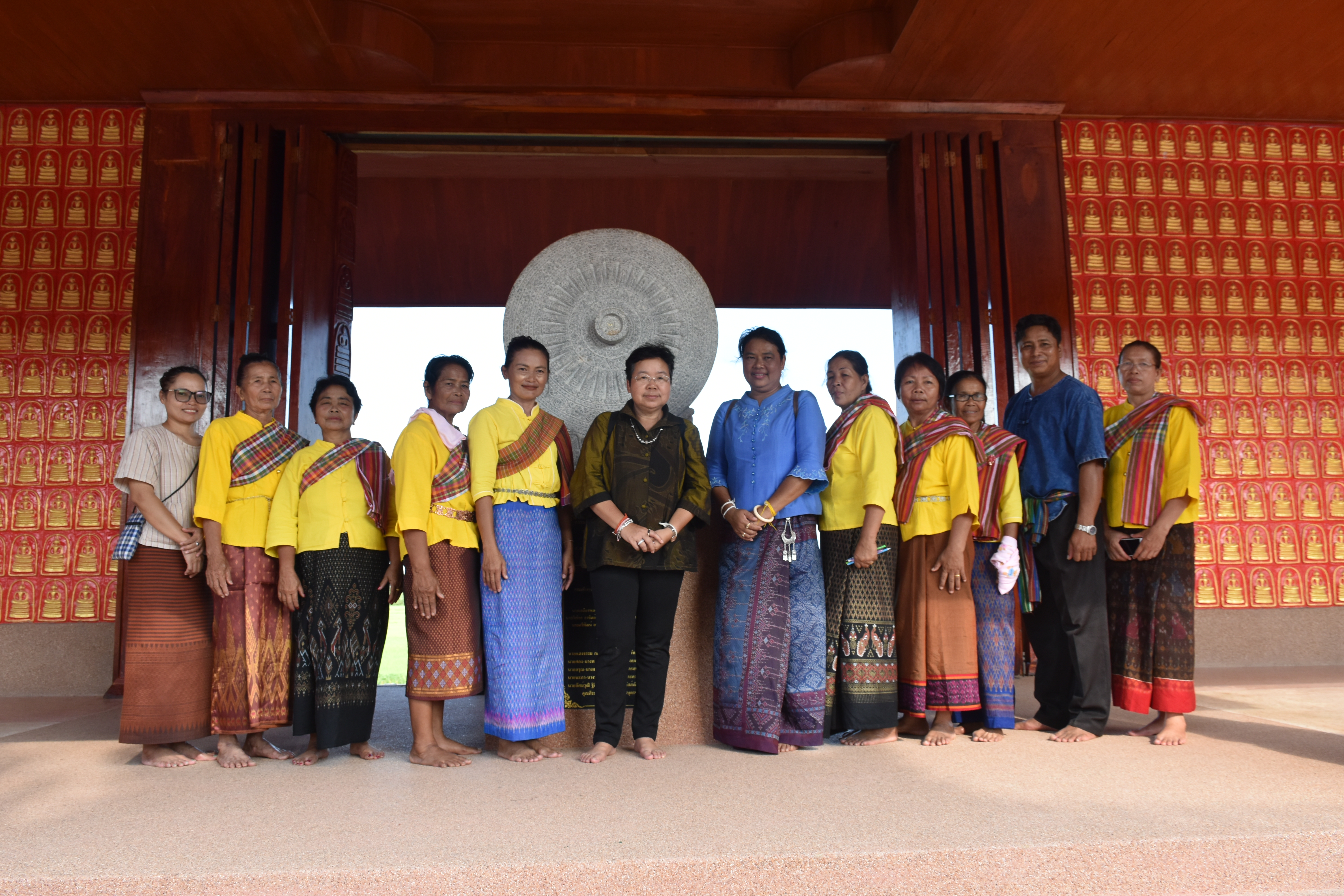 @มหาสารคาม 14 ก.ย. 2561 เวลา 13.00 น. ชุมชนท่องเที่ยว OTOP นวัตวิถี ณ บ้านโนนสูงน้อย ม.10 ต.ดอนเงิน อ.เชียงยืน จ.มหาสารคาม