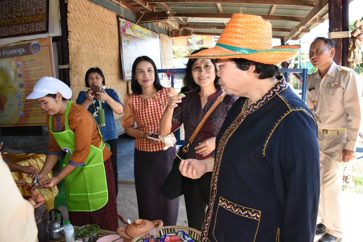 @มหาสารคาม 13 พ.ย. 2561 “ไทดงน้อย ดีใจคักแน ที่มาเยือน” โครงการชุมชนท่องเที่ยว OTOP นวัตวิถี ภายใต้โครงการไทยนิยม ยั่งยืน