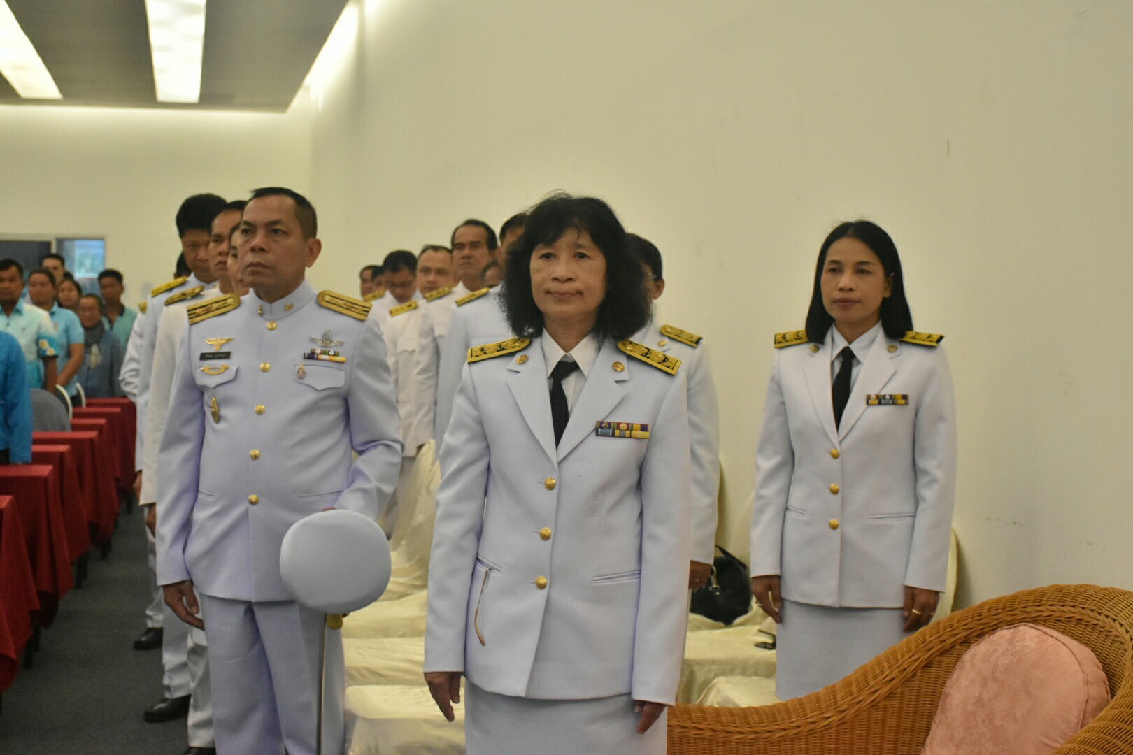 14 พฤศจิกายน 2561 เวลา 09.30 น. สำนักงานพัฒนาชุมชนจังหวัดมหาสารคามจัดพิธีมอบเงินพระราชทานขวัญถุงกองทุนแม่ของแผ่นดิน ประจำปี 2561