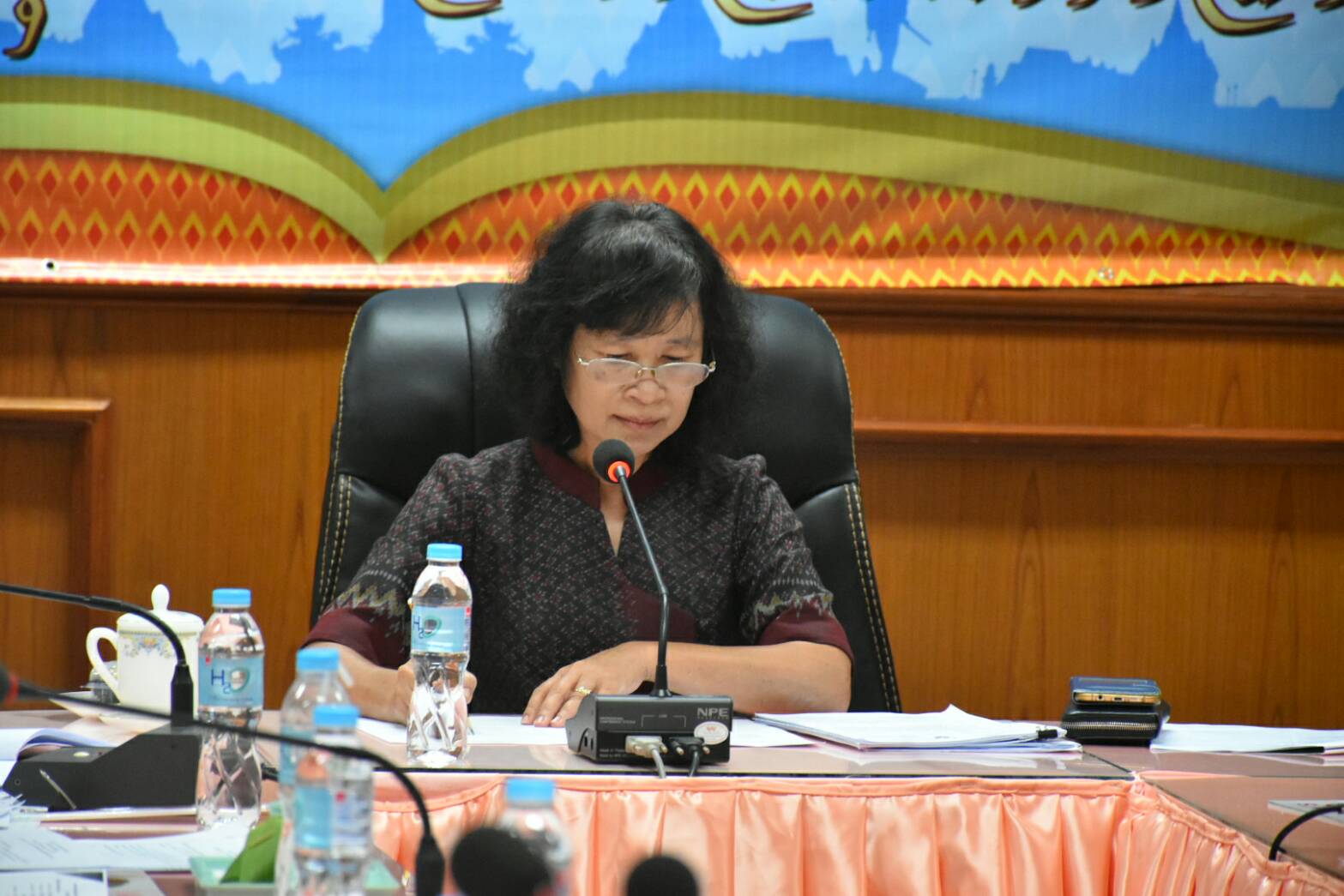 28 ธันวาคม 2561 ประชุมคณะทำงาน “งานราตรีเส้นสายลายผ้า”