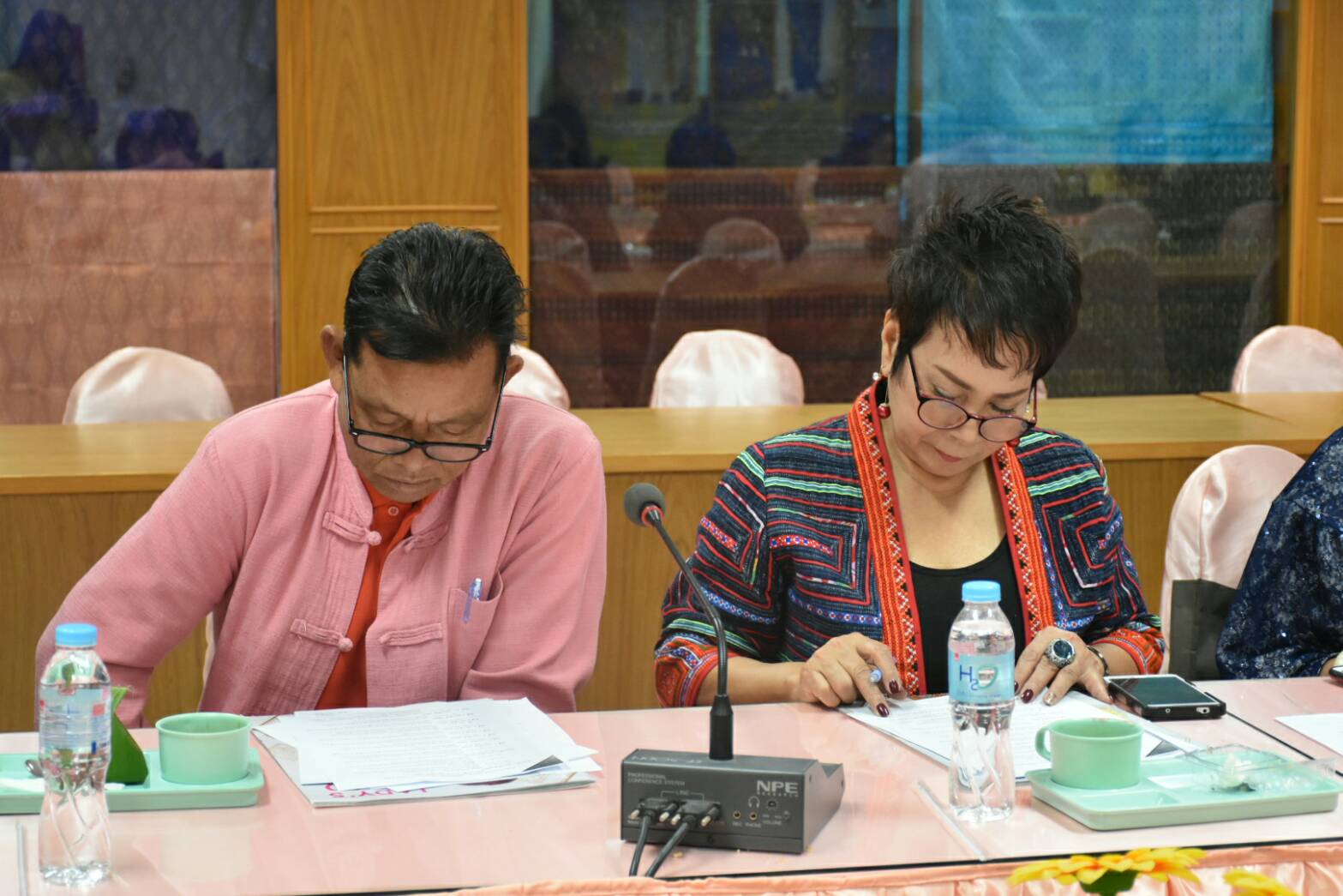 28 ธันวาคม 2561 ประชุมคณะทำงาน “งานราตรีเส้นสายลายผ้า”