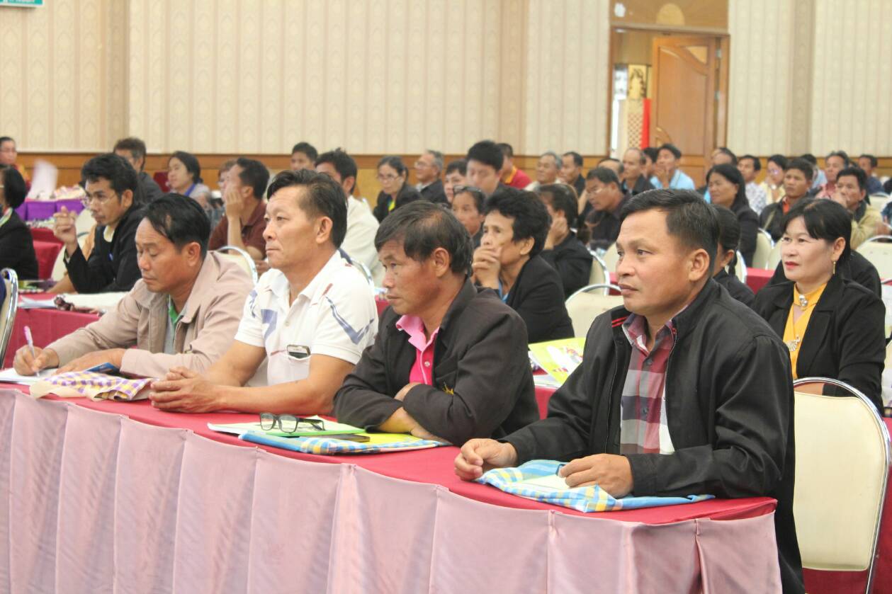 12 ธันวาคม 2561 การตรวจติดตามงานผู้ตรวจราชการกรมการพัฒนาชุมชน เขตตรวจกลุ่มจังหวัดภาคตะวันออกเฉียงเหนือตอนกลาง