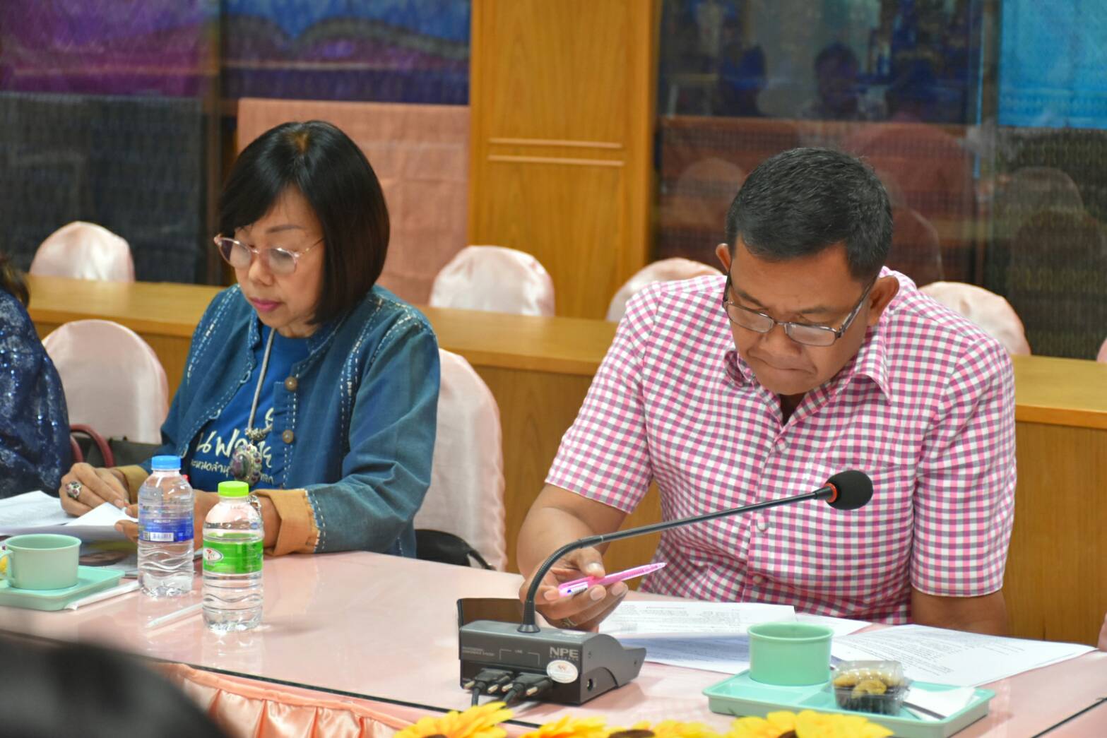 28 ธันวาคม 2561 ประชุมคณะทำงาน “งานราตรีเส้นสายลายผ้า”
