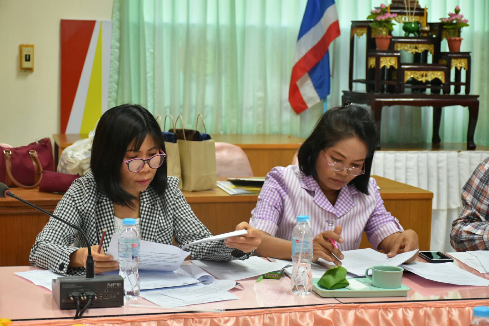 28 ธันวาคม 2561 ประชุมคณะทำงาน “งานราตรีเส้นสายลายผ้า”