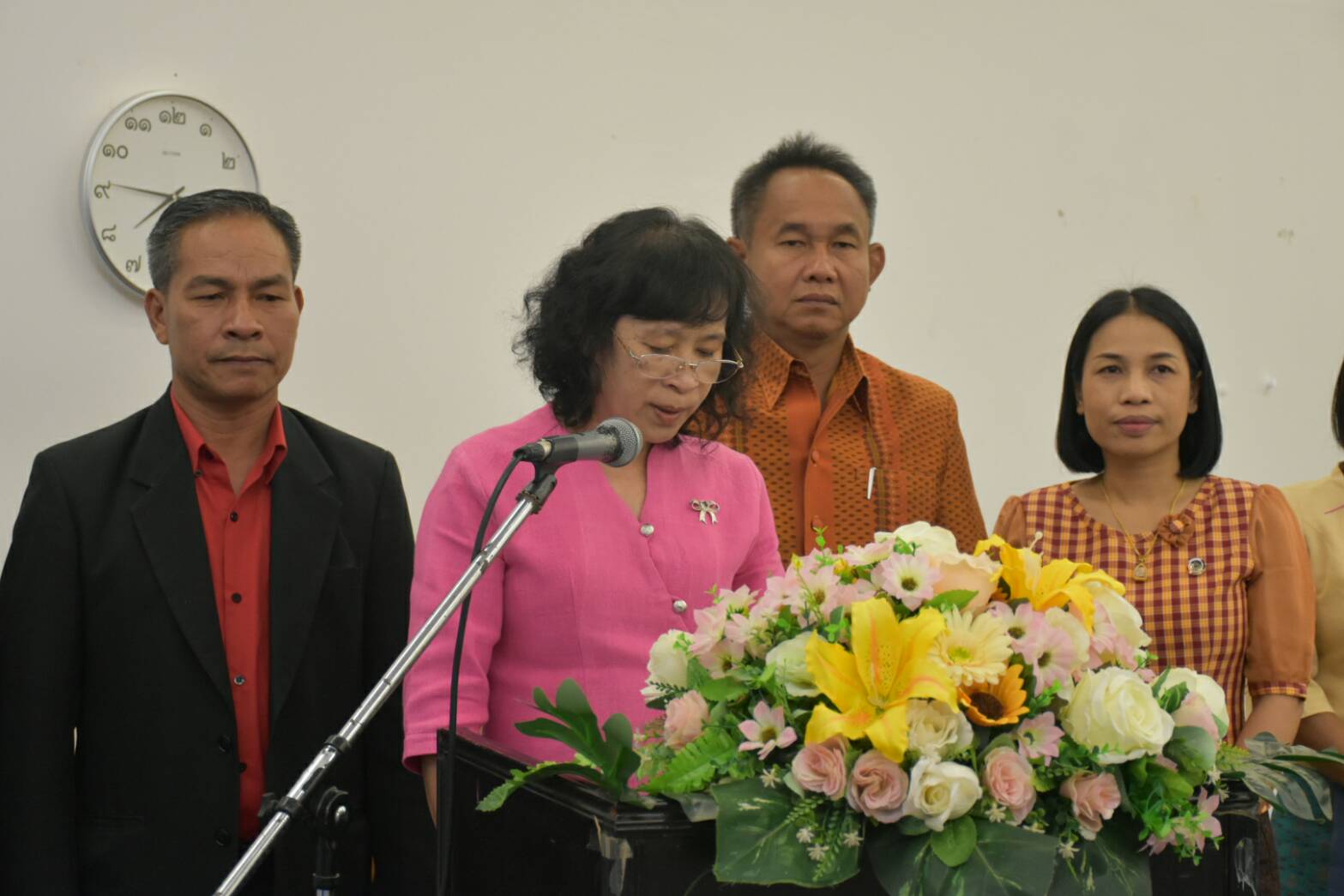 26 ธันวาคม 2561 โครงการเพิ่มประสิทธิภาพการดำเนินงานกองทุนพัฒนาบทบาทสตรีแก่เจ้าหน้าที่พัฒนาชุมชน
