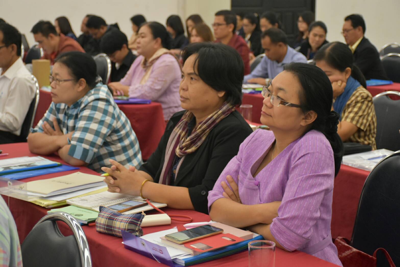 26 ธันวาคม 2561 โครงการเพิ่มประสิทธิภาพการดำเนินงานกองทุนพัฒนาบทบาทสตรีแก่เจ้าหน้าที่พัฒนาชุมชน