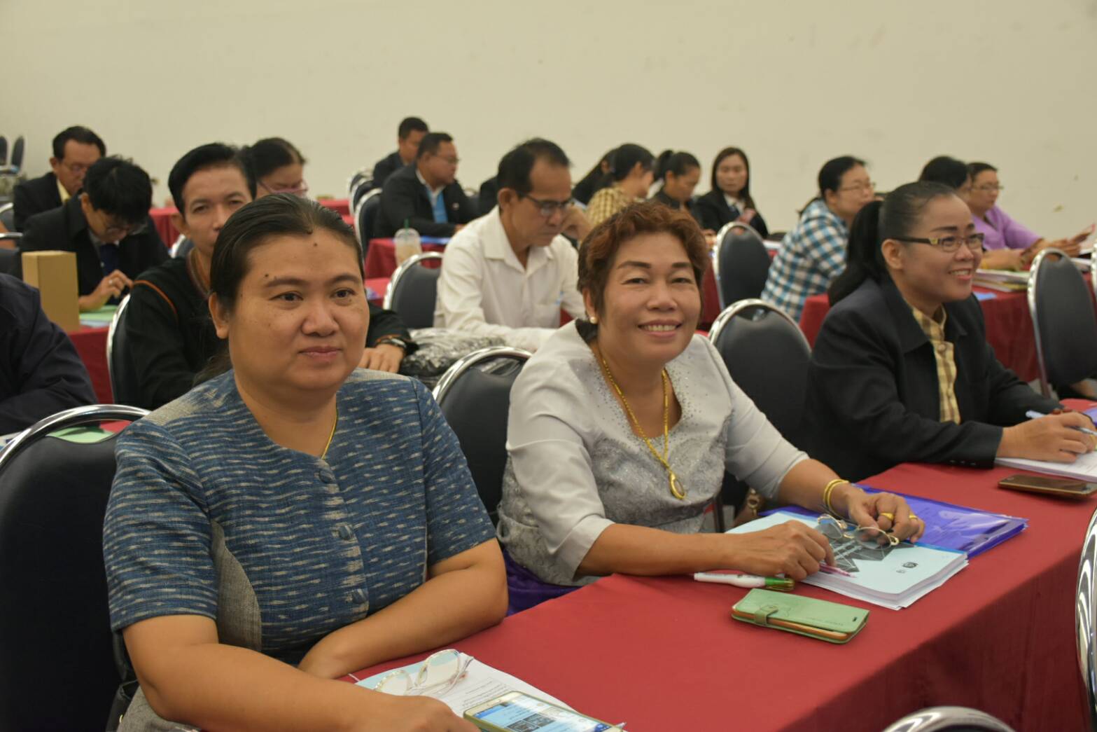 26 ธันวาคม 2561 โครงการเพิ่มประสิทธิภาพการดำเนินงานกองทุนพัฒนาบทบาทสตรีแก่เจ้าหน้าที่พัฒนาชุมชน