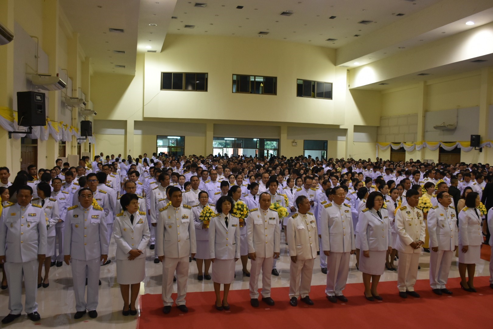 5 ธันวาคม 2561 เวลา 09.00 น. กิจกรรมเนื่องในวันคล้ายวันเฉลิมพระชนมพรรษา พระบาทสมเด็จพระปรมินทรมหาภูมิพลอดุลยเดช บรมนาถบพิตร วันชาติ และวันพ่อแห่งชาติ พุทธศักราช 2561