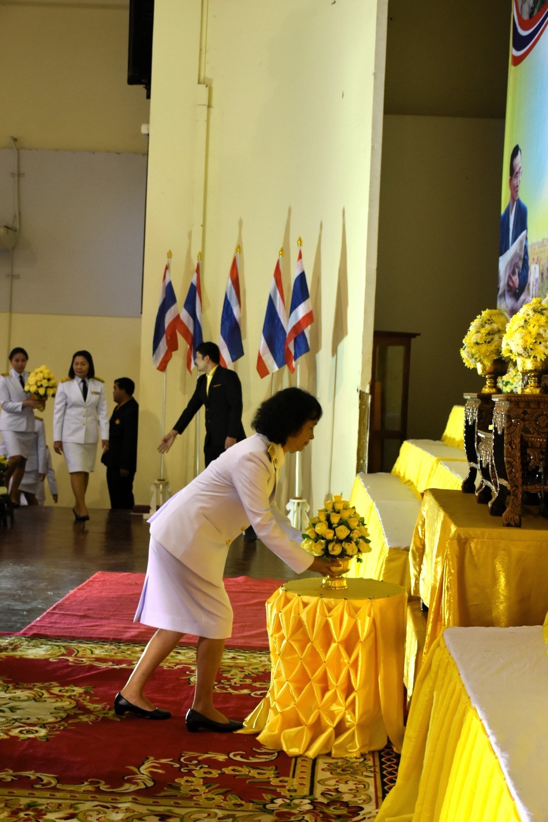5 ธันวาคม 2561 เวลา 09.00 น. กิจกรรมเนื่องในวันคล้ายวันเฉลิมพระชนมพรรษา พระบาทสมเด็จพระปรมินทรมหาภูมิพลอดุลยเดช บรมนาถบพิตร วันชาติ และวันพ่อแห่งชาติ พุทธศักราช 2561