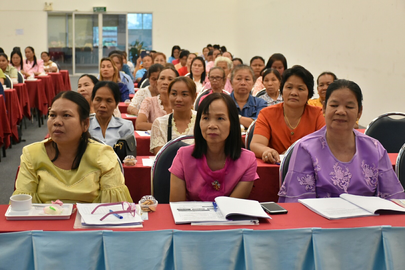26 กุมภาพันธ์ 2562 เวลา 14.00 น. โครงการประชุมเชิงปฏิบัติการคณะทำงานขับเคลื่อนกองทุนพัฒนาบทบาทสตรีตำบล/เทศบาล ด้านการพัฒนาศักยภาพการบริหารจัดการและพัฒนาคุณภาพชีวิตของสมาชิกกองทุนพัฒนาบทบาทสตรี รุ่นที่ 6