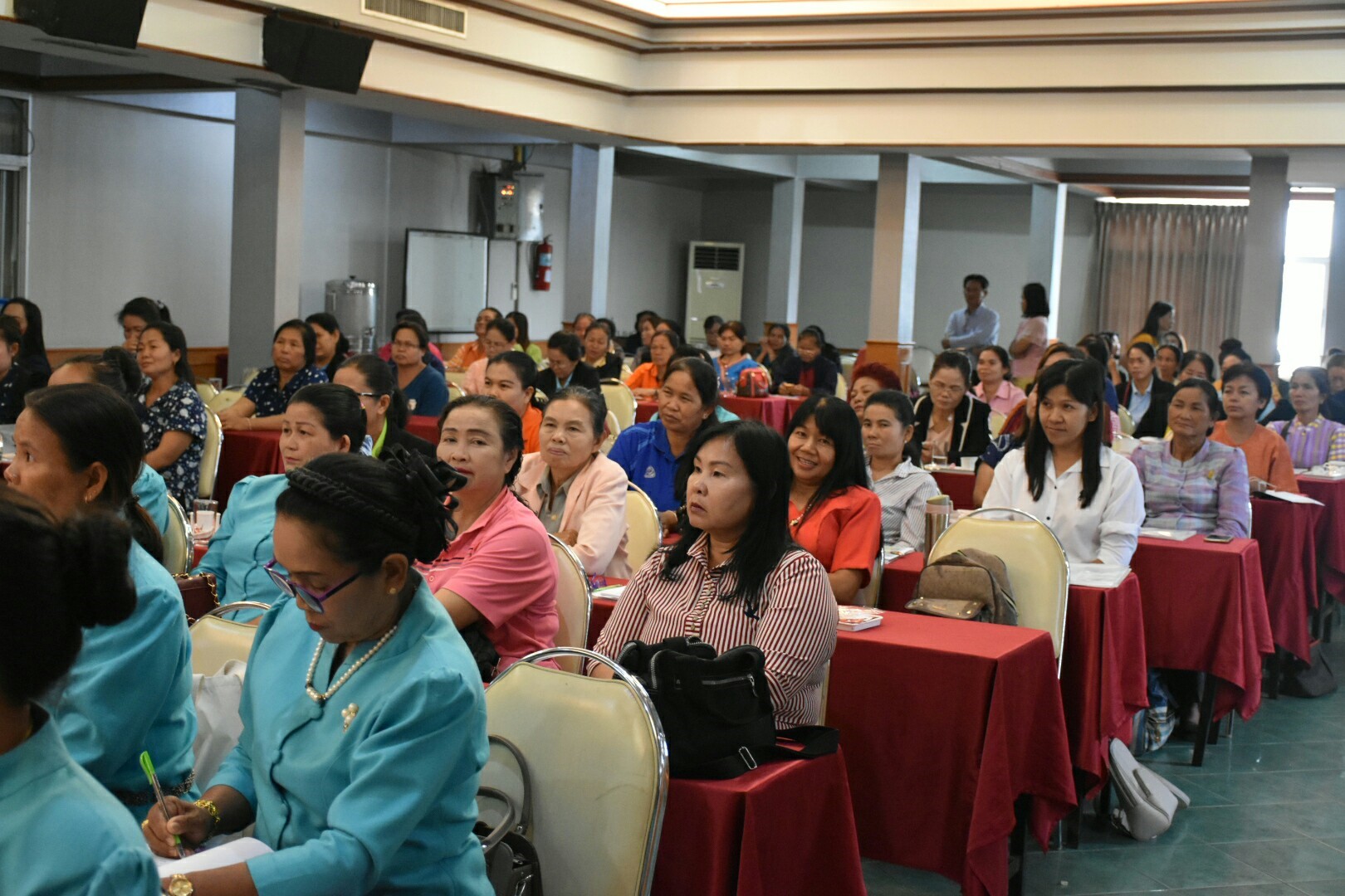 26 กุมภาพันธ์ 2562 เวลา 13.00 น. โครงการประชุมเชิงปฏิบัติการคณะทำงานขับเคลื่อนกองทุนพัฒนาบทบาทสตรีตำบล/เทศบาล ด้านการพัฒนาศักยภาพการบริหารจัดการและพัฒนาคุณภาพชีวิตของสมาชิกกองทุนพัฒนาบทบาทสตรี รุ่นที่ 5