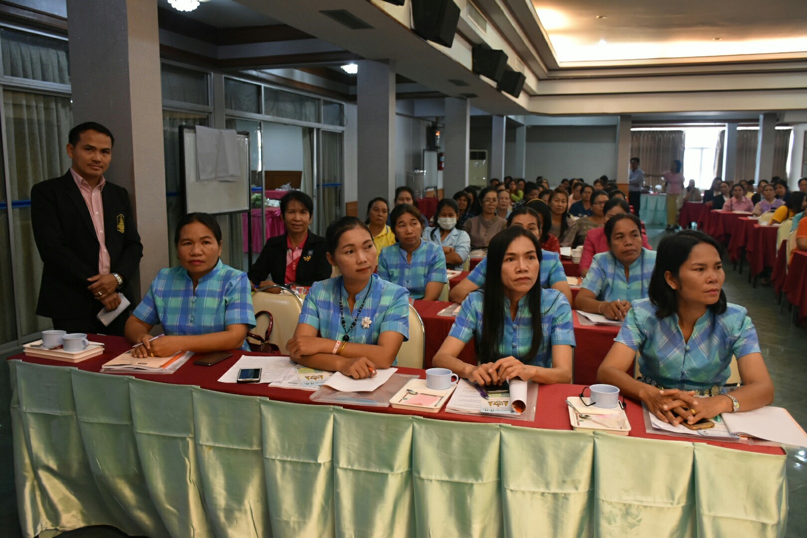 26 กุมภาพันธ์ 2562 เวลา 13.00 น. โครงการประชุมเชิงปฏิบัติการคณะทำงานขับเคลื่อนกองทุนพัฒนาบทบาทสตรีตำบล/เทศบาล ด้านการพัฒนาศักยภาพการบริหารจัดการและพัฒนาคุณภาพชีวิตของสมาชิกกองทุนพัฒนาบทบาทสตรี รุ่นที่ 5