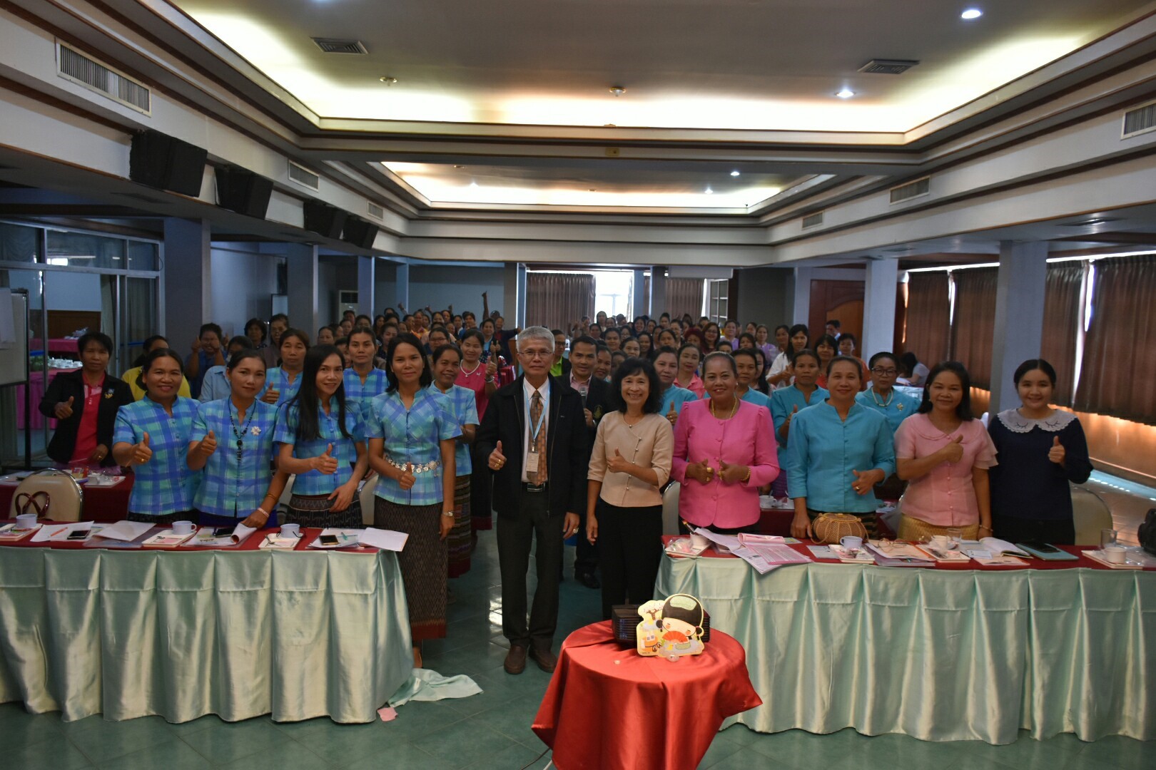 26 กุมภาพันธ์ 2562 เวลา 13.00 น. โครงการประชุมเชิงปฏิบัติการคณะทำงานขับเคลื่อนกองทุนพัฒนาบทบาทสตรีตำบล/เทศบาล ด้านการพัฒนาศักยภาพการบริหารจัดการและพัฒนาคุณภาพชีวิตของสมาชิกกองทุนพัฒนาบทบาทสตรี รุ่นที่ 5