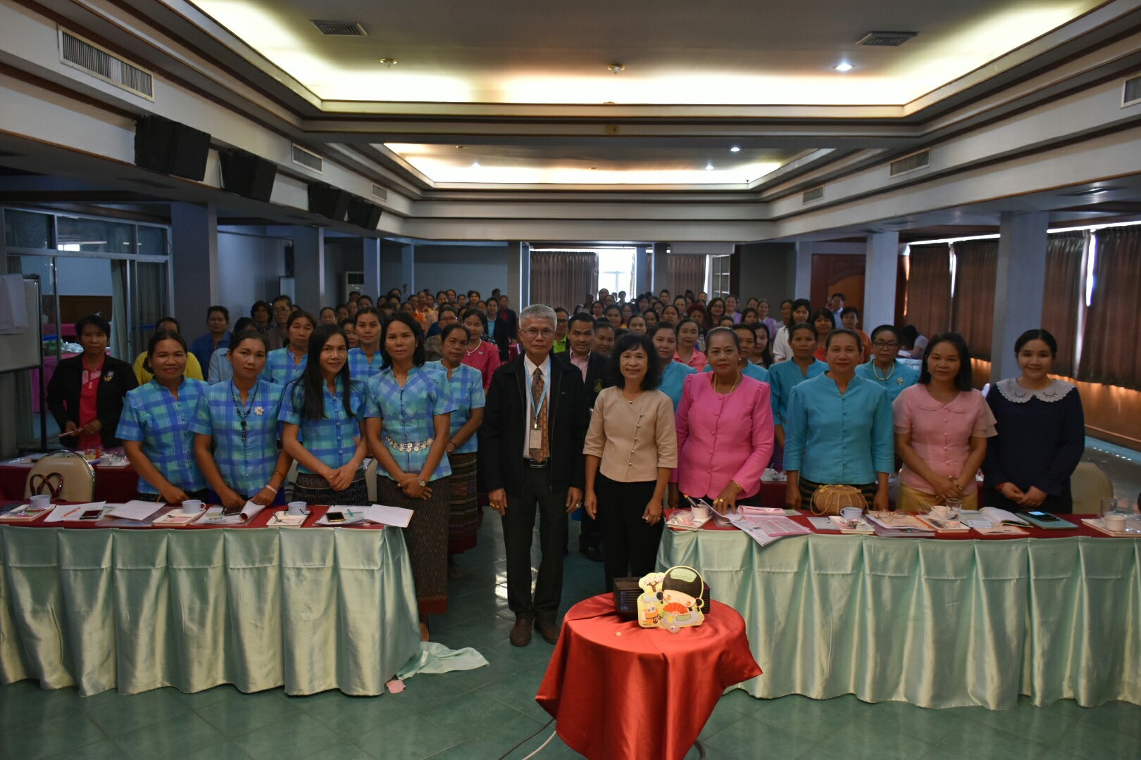26 กุมภาพันธ์ 2562 เวลา 13.00 น. โครงการประชุมเชิงปฏิบัติการคณะทำงานขับเคลื่อนกองทุนพัฒนาบทบาทสตรีตำบล/เทศบาล ด้านการพัฒนาศักยภาพการบริหารจัดการและพัฒนาคุณภาพชีวิตของสมาชิกกองทุนพัฒนาบทบาทสตรี รุ่นที่ 5