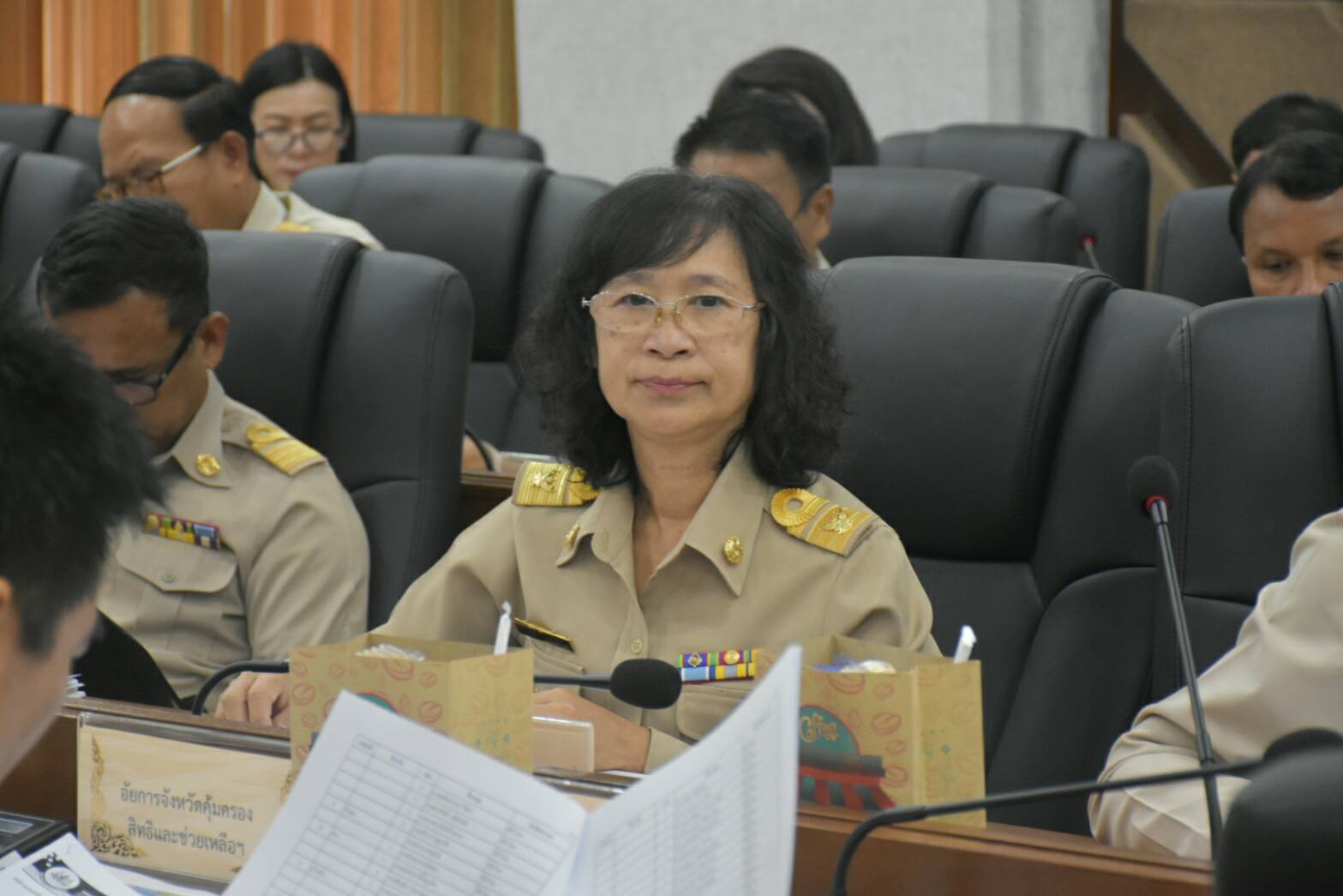 27 มีนาคม 2562 เวลา 07.30 น. การประชุมกรมการจังหวัดมหาสารคาม หัวหน้าส่วนราชการและนายอำเภอ ประจำเดือนมีนาคม 2562