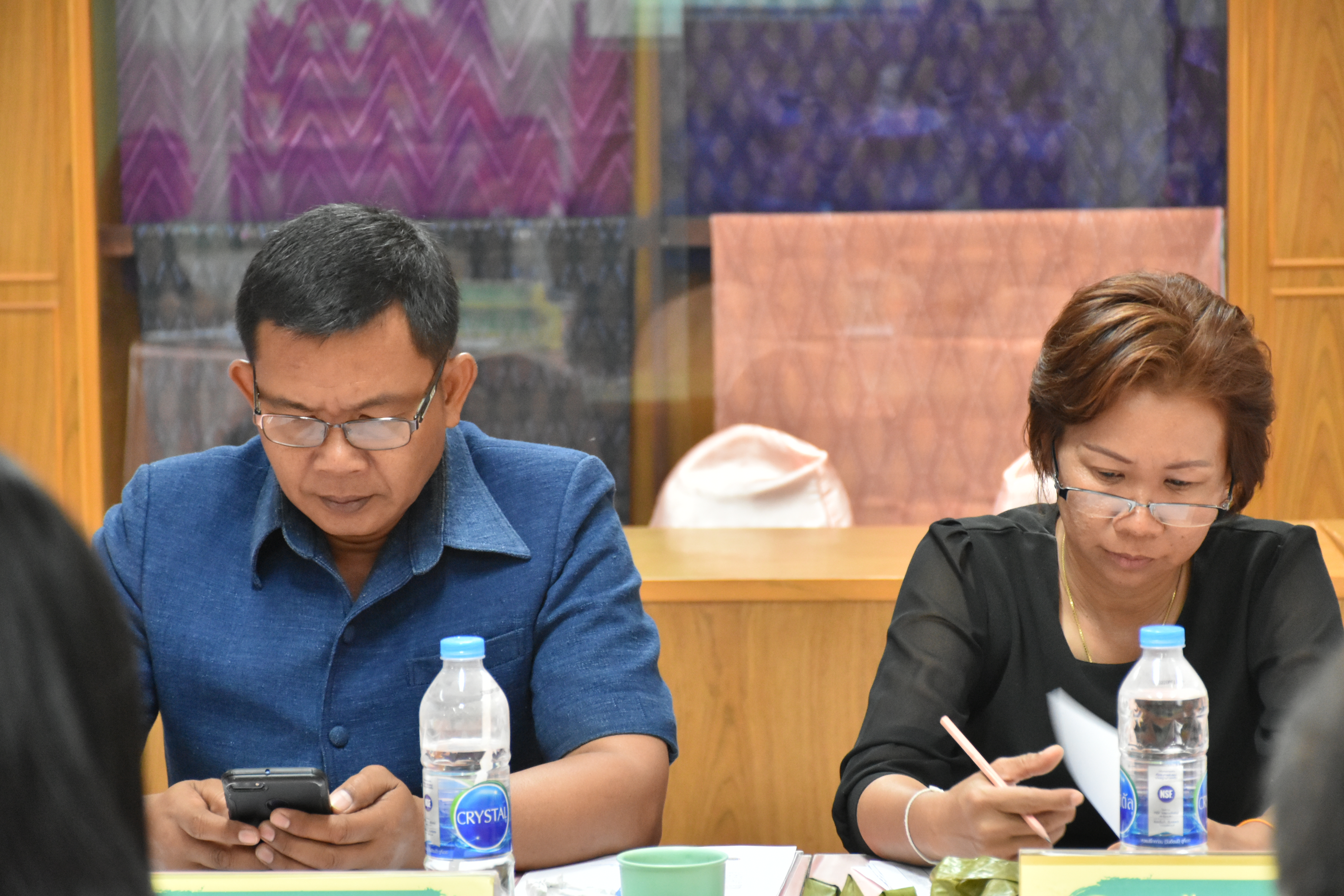 ๖ มีนาคม ๒๕๖๐ เวลา ๐๙.๓๐ ประชุมประจำเดือนสำนักงานพัฒนาชุมชนจังหวัดมหาสารคาม ครั้งที่ ๒/๒๕๖๒