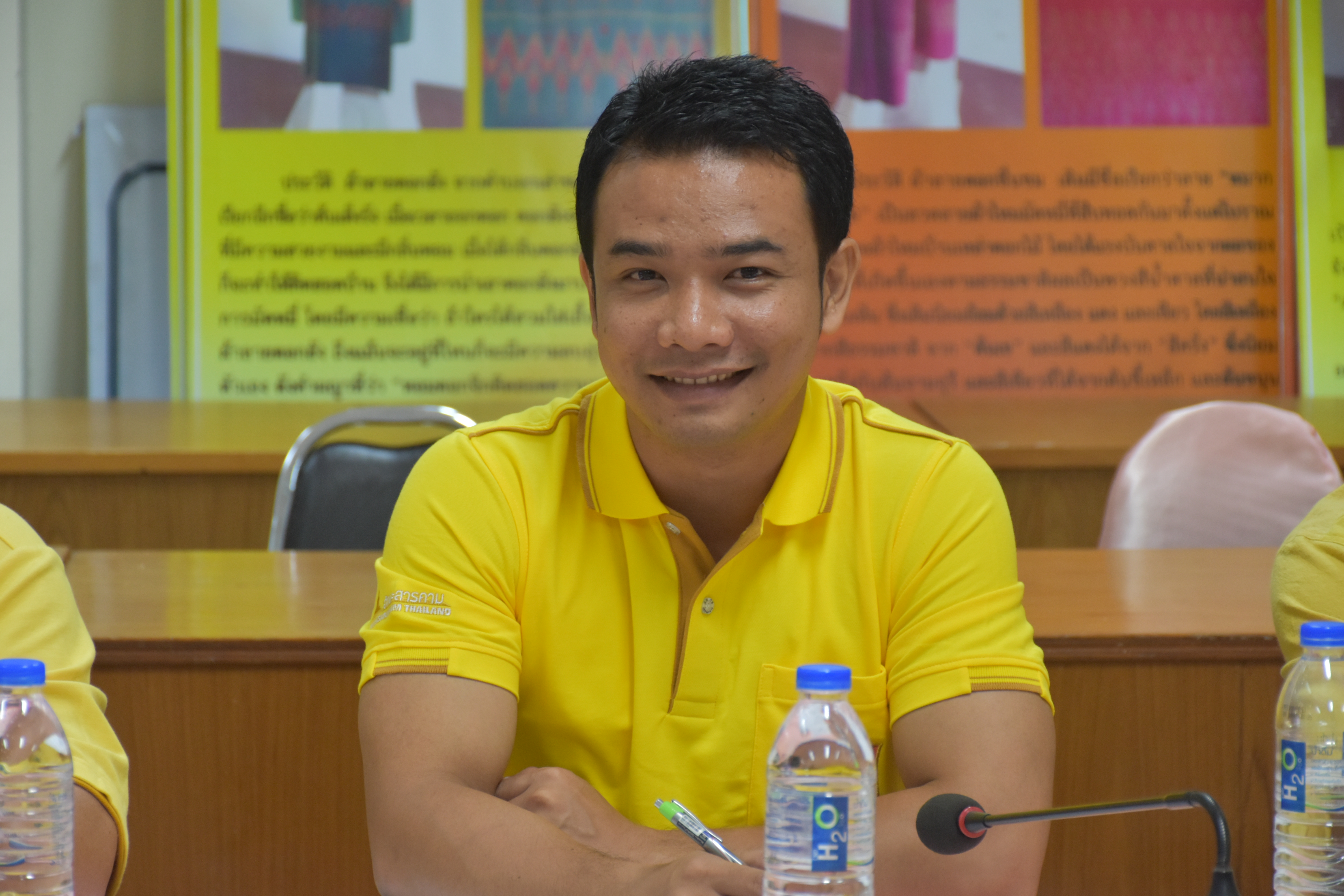 23 เม.ย.2562 เวลา 10.00 น. ร่วมรับฟังการประชุมสร้างความเข้าใจโครงการพัฒนาหมู่บ้านเศรษฐกิจพอเพียง มั่นคง มั่งคั่ง ยั่งยืน เฉลิมพระเกียรติ เนื่องในโอกาสมหามงคลพระราชพิธีบรมราชาภิเษก ผ่านระบบวีดิทัศน์ทางไกล(Video Conference)
