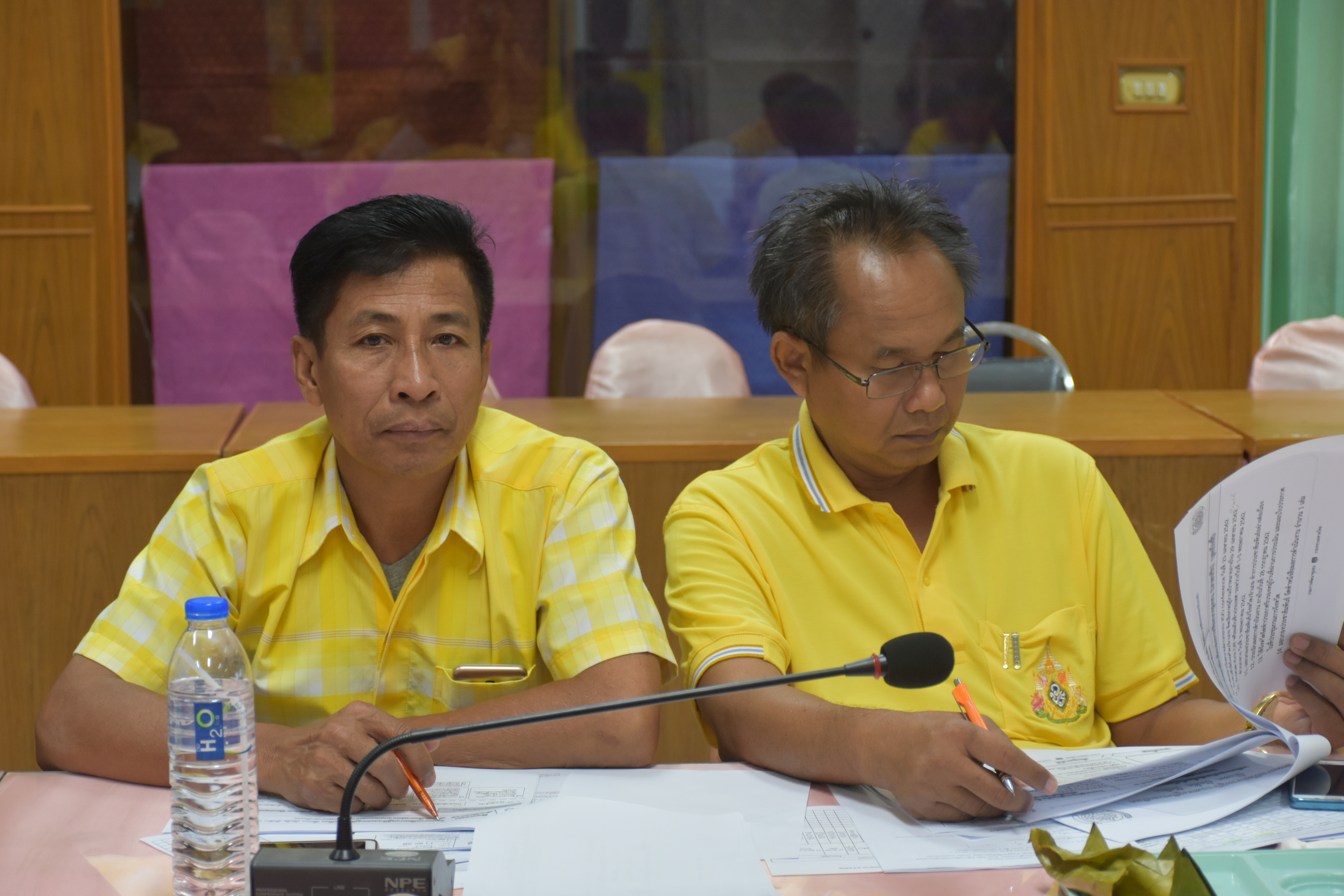 23 เม.ย.2562 เวลา 10.00 น. ร่วมรับฟังการประชุมสร้างความเข้าใจโครงการพัฒนาหมู่บ้านเศรษฐกิจพอเพียง มั่นคง มั่งคั่ง ยั่งยืน เฉลิมพระเกียรติ เนื่องในโอกาสมหามงคลพระราชพิธีบรมราชาภิเษก ผ่านระบบวีดิทัศน์ทางไกล(Video Conference)